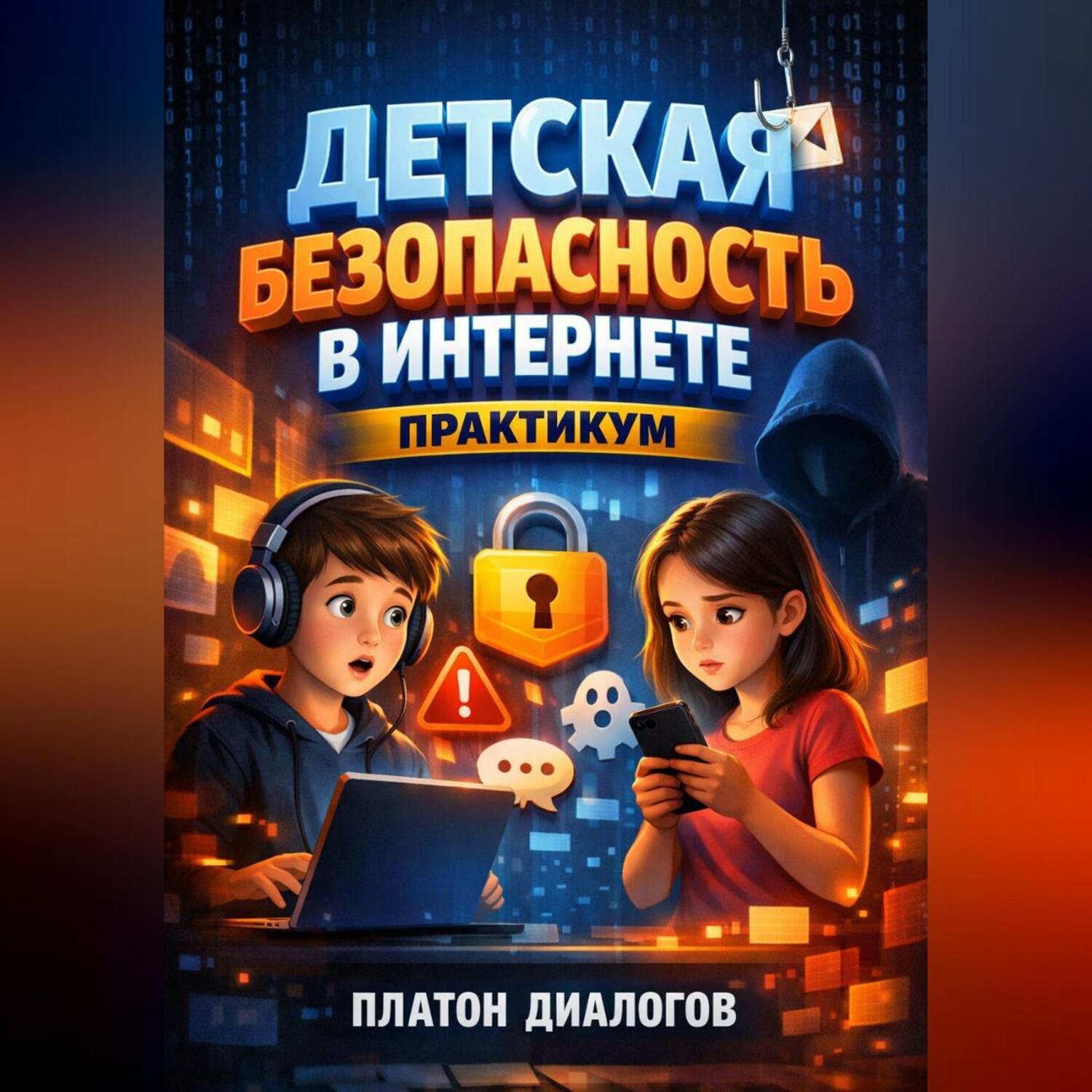 Обложка книги «Детская безопасность в интернете Практикум»