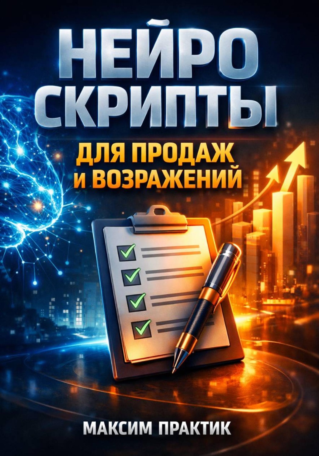 Обложка книги «Нейро скрипты для продаж и возражений»