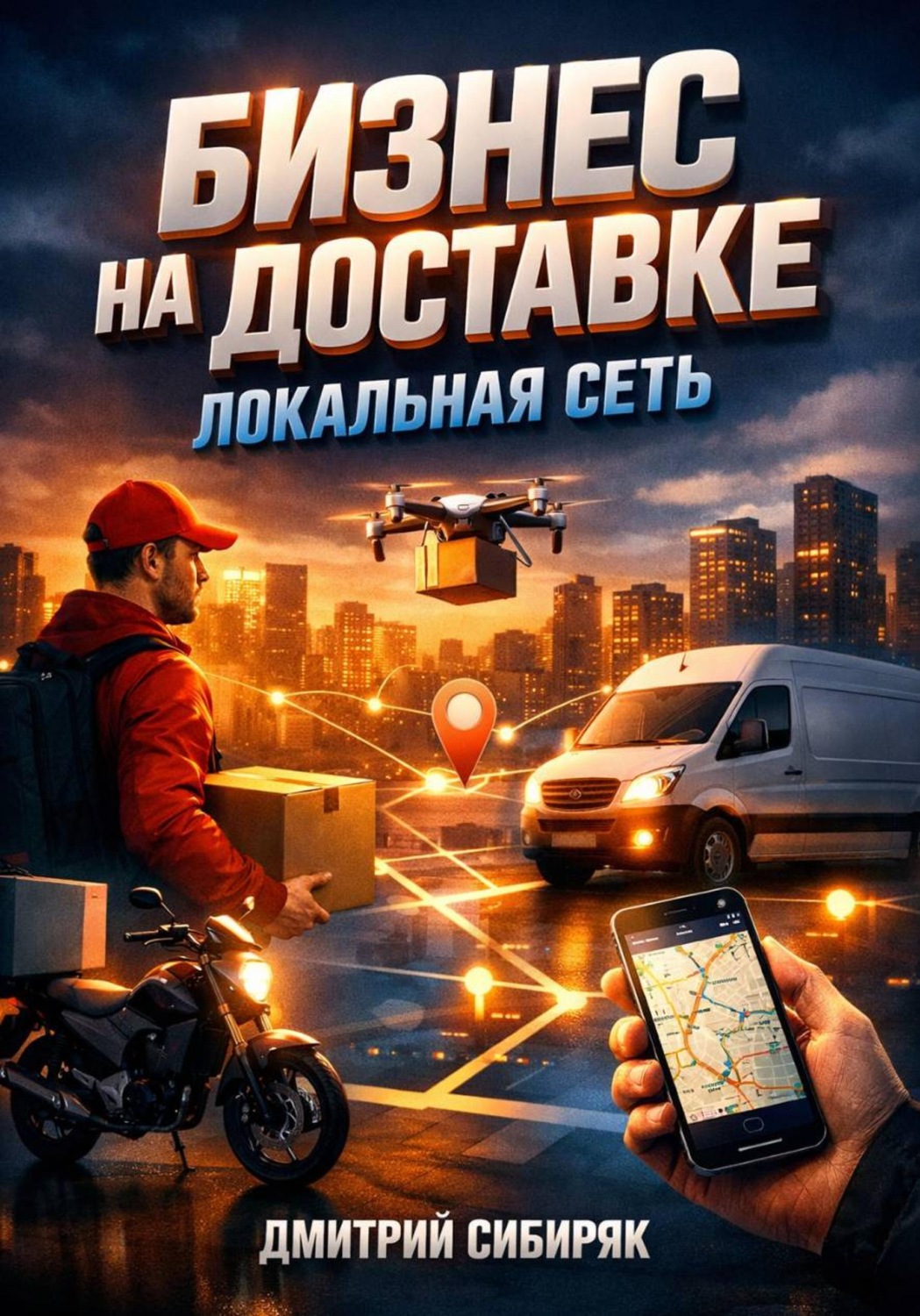 Обложка книги «Бизнес на доставке. Локальная сеть»