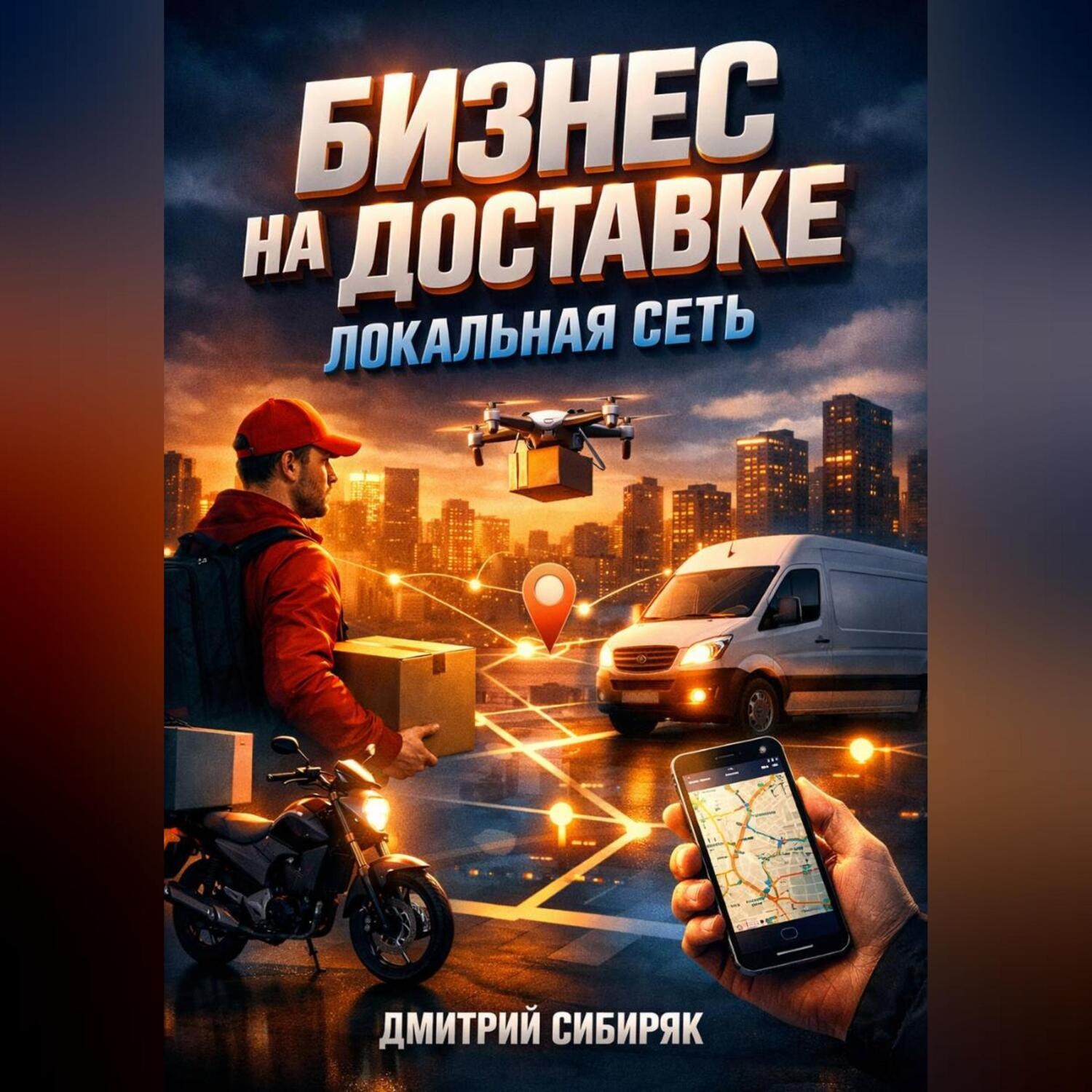 Обложка книги «Бизнес на доставке Локальная сеть»