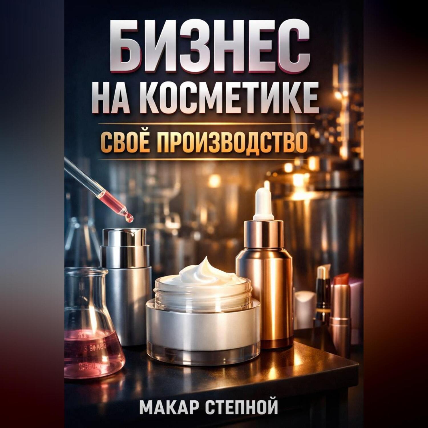 Обложка книги «Бизнес на косметике Свое производство»