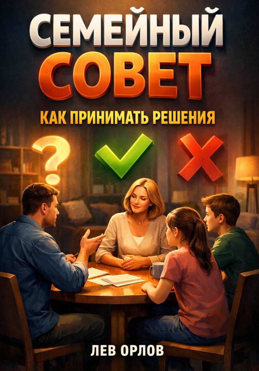Обложка книги «Семейный совет. Как принимать решения»