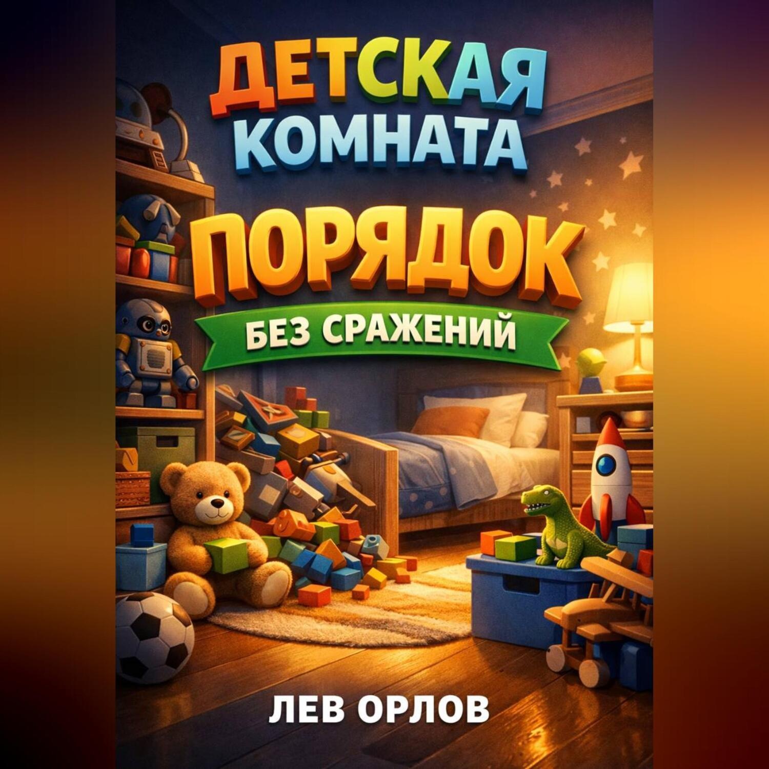 Обложка книги «Детская комната Порядок без сражений»