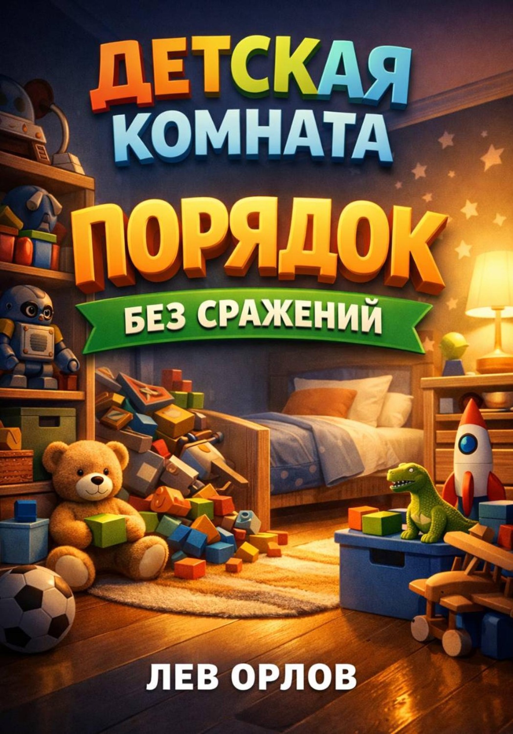 Обложка книги «Детская комната. Порядок без сражений»