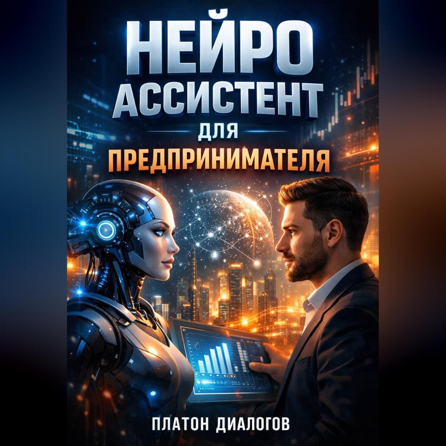 Обложка книги «Нейро ассистент для предпринимателя»