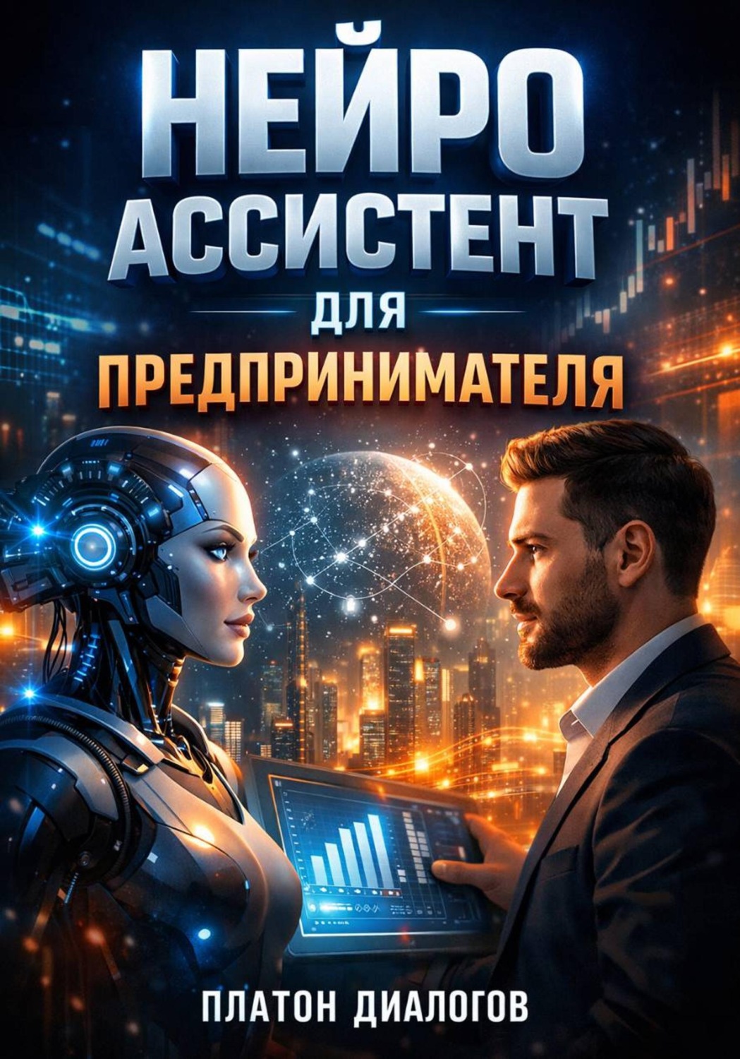 Обложка книги «Нейро ассистент для предпринимателя»