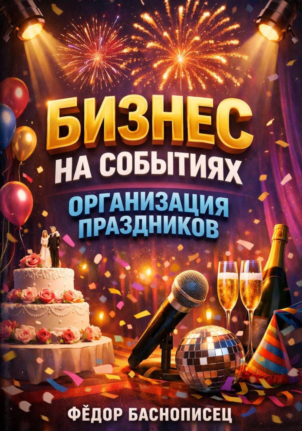 Обложка книги «Бизнес на событиях. Организация праздников»