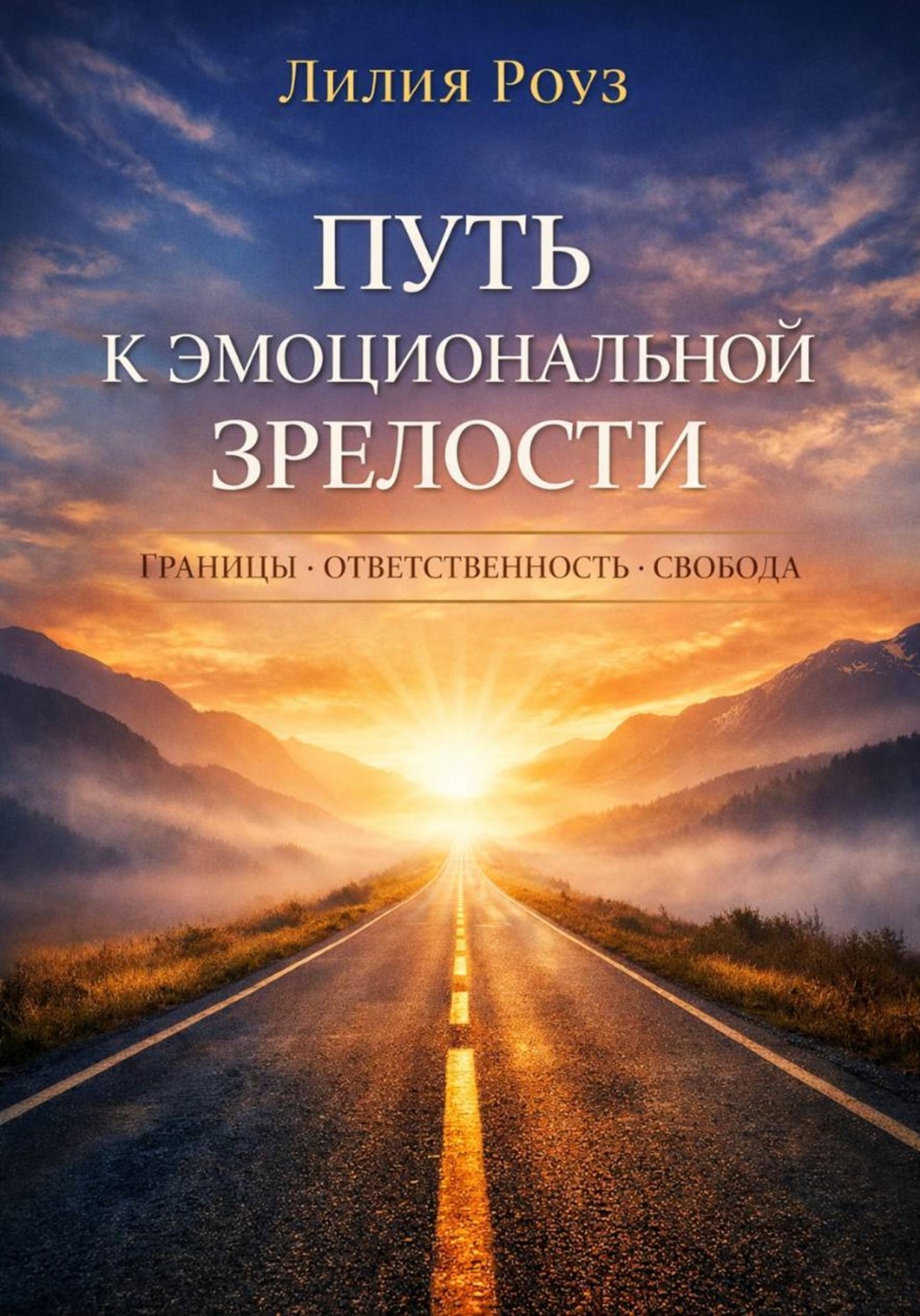 Обложка книги «Путь к эмоциональной зрелости: границы, ответственность, свобода»