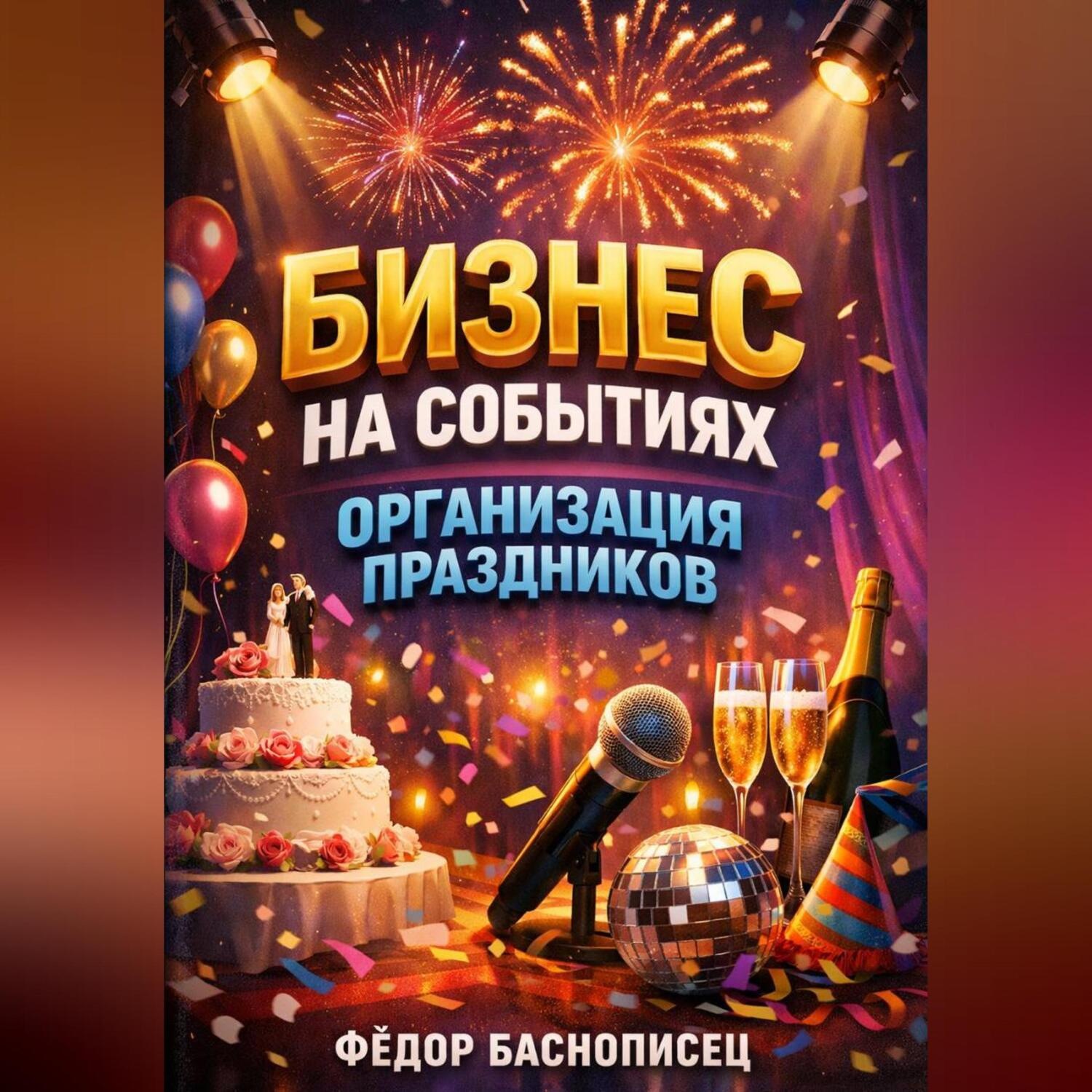 Обложка книги «Бизнес на событиях Организация праздников»