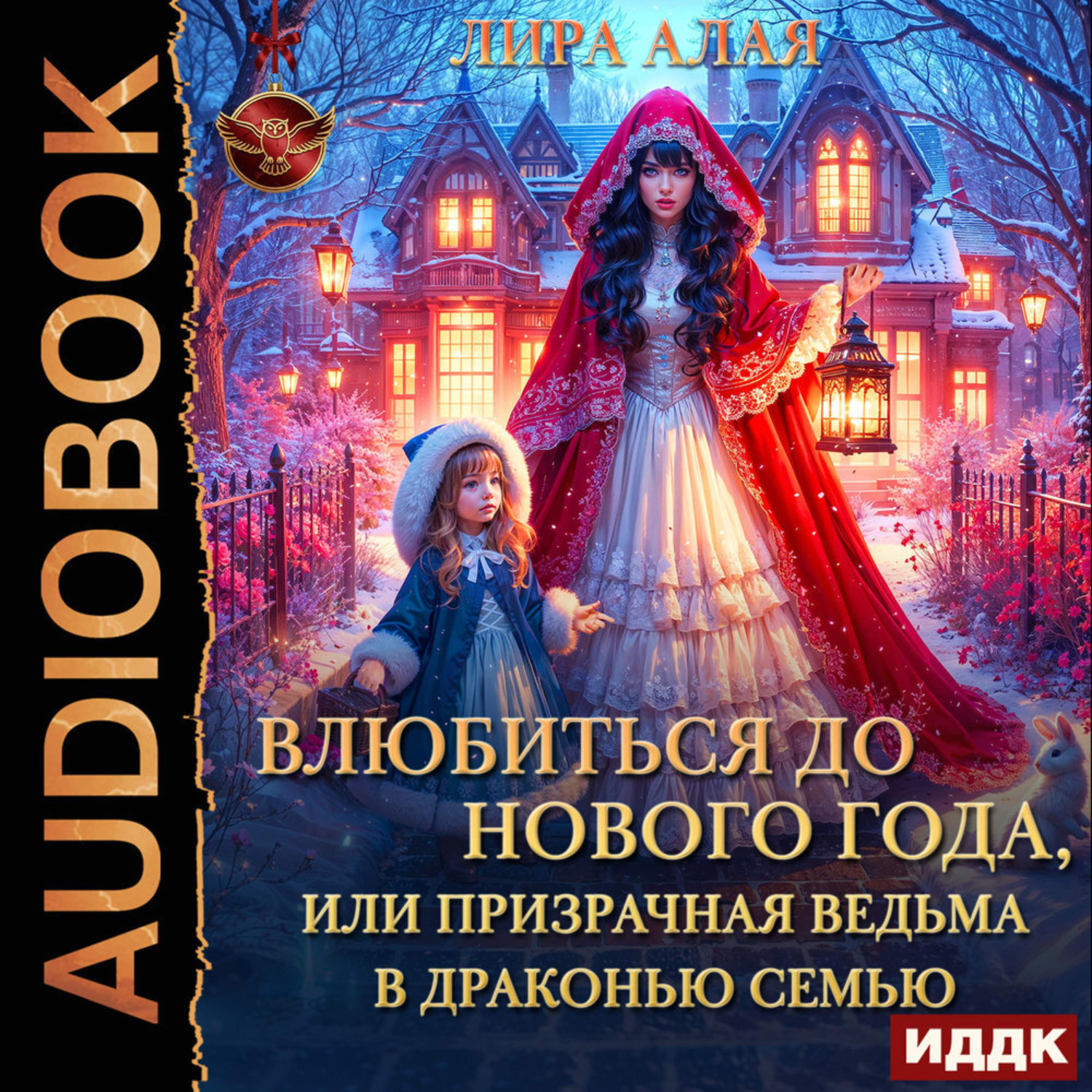 Обложка книги «Влюбиться до Нового Года, или призрачная ведьма в драконью семью»