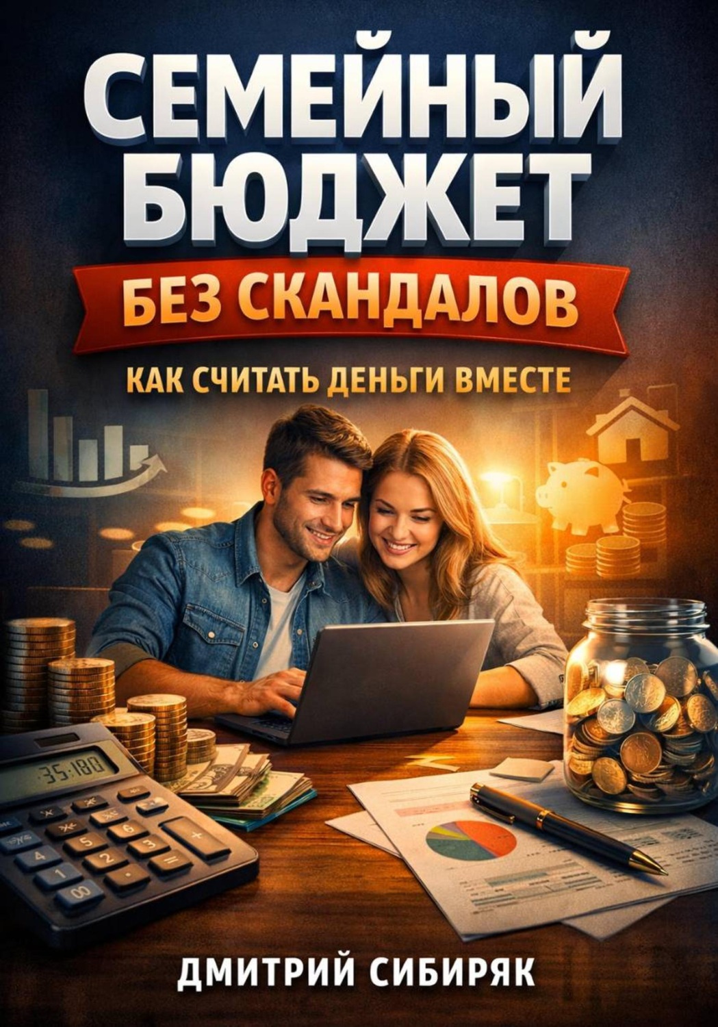 Обложка книги «Семейный бюджет без скандалов. Как считать деньги вместе»