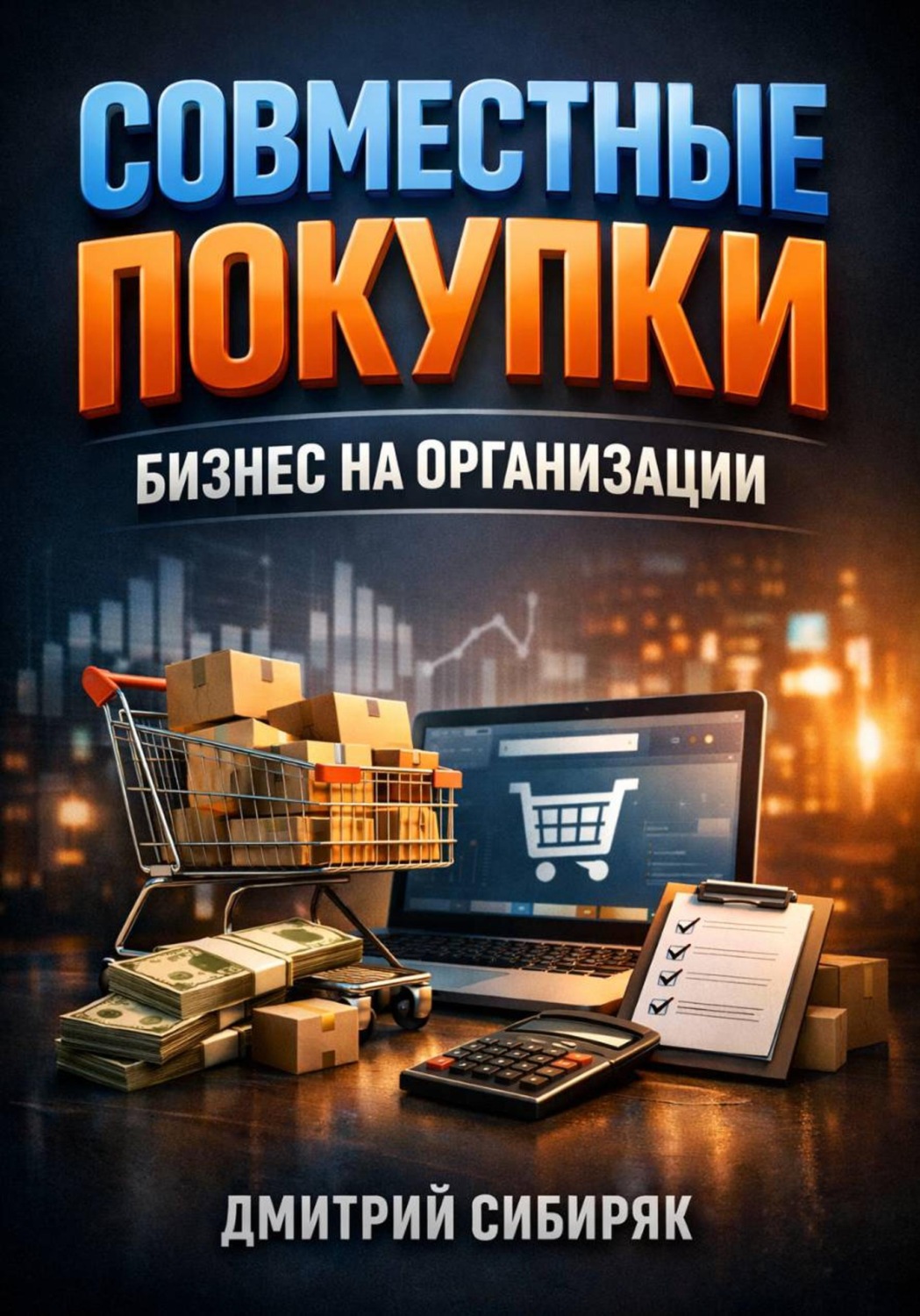 Обложка книги «Совместные покупки. Бизнес на организации»