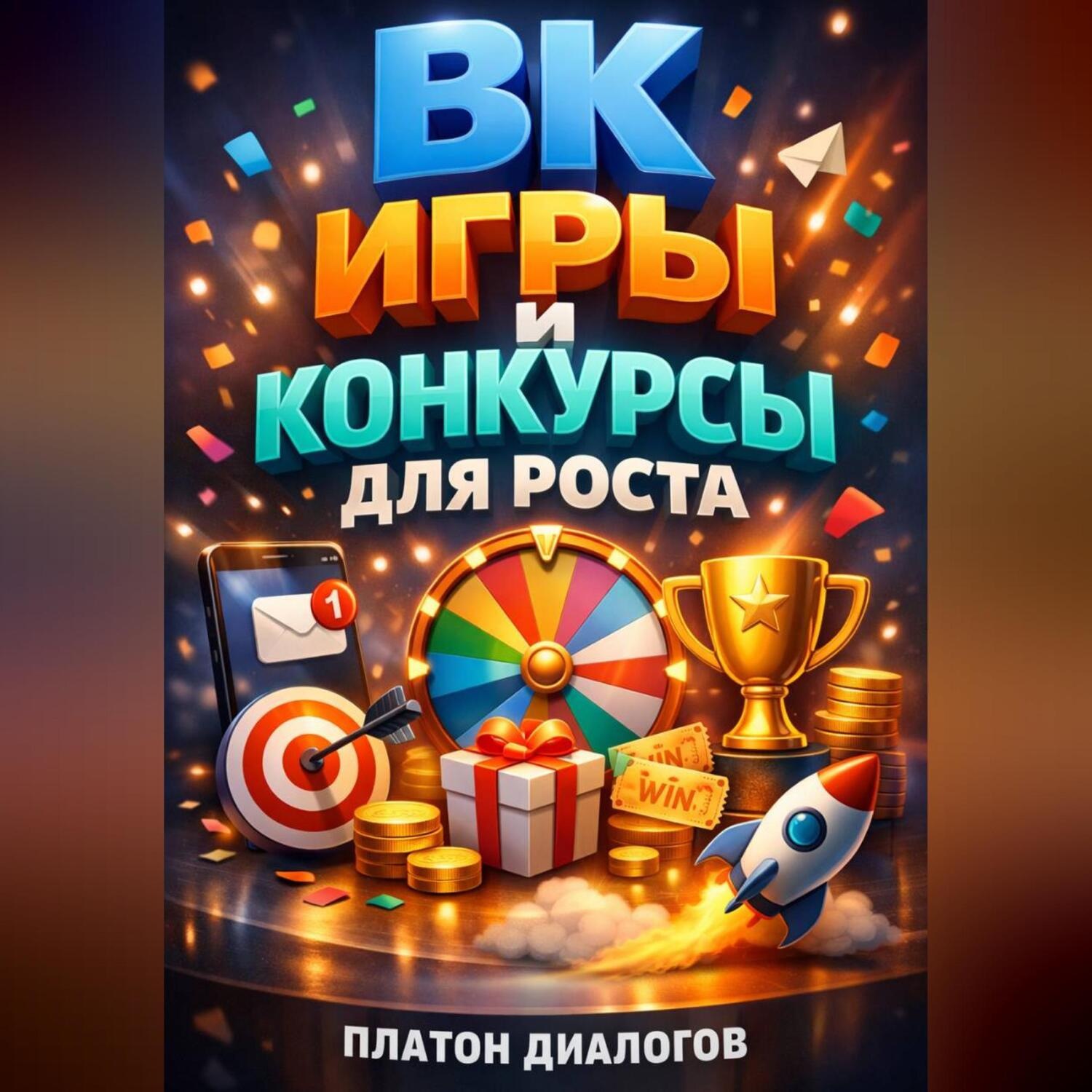 Обложка книги «ВК Игры и конкурсы для роста»