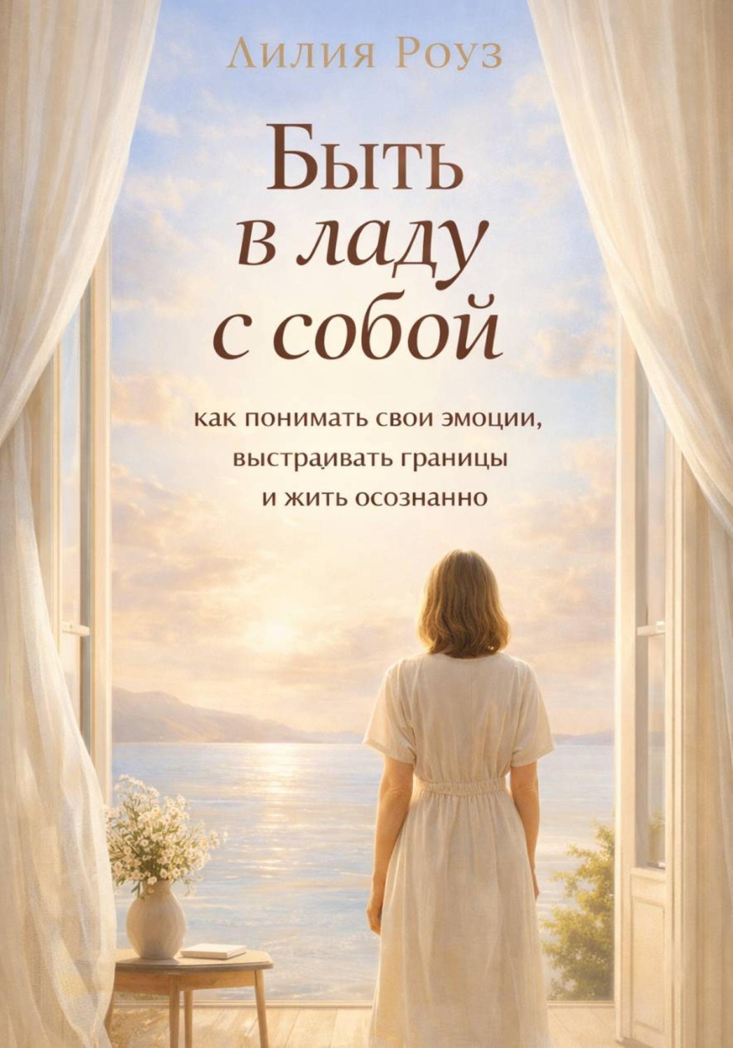 Обложка книги «Быть в ладу с собой: как понимать свои эмоции, выстраивать границы и жить осознанно»