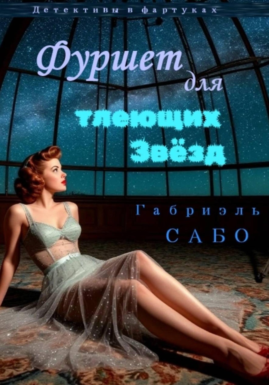 Обложка книги «Детективы в фартуках. Фуршет для тлеющих звёзд»