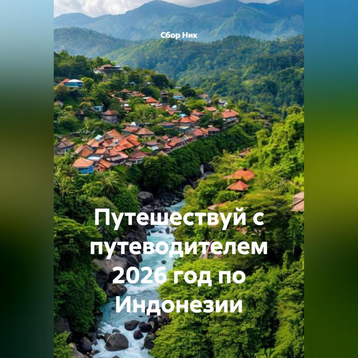 Обложка книги «Путешествуй с путеводителем 2026 год по Индонезии»