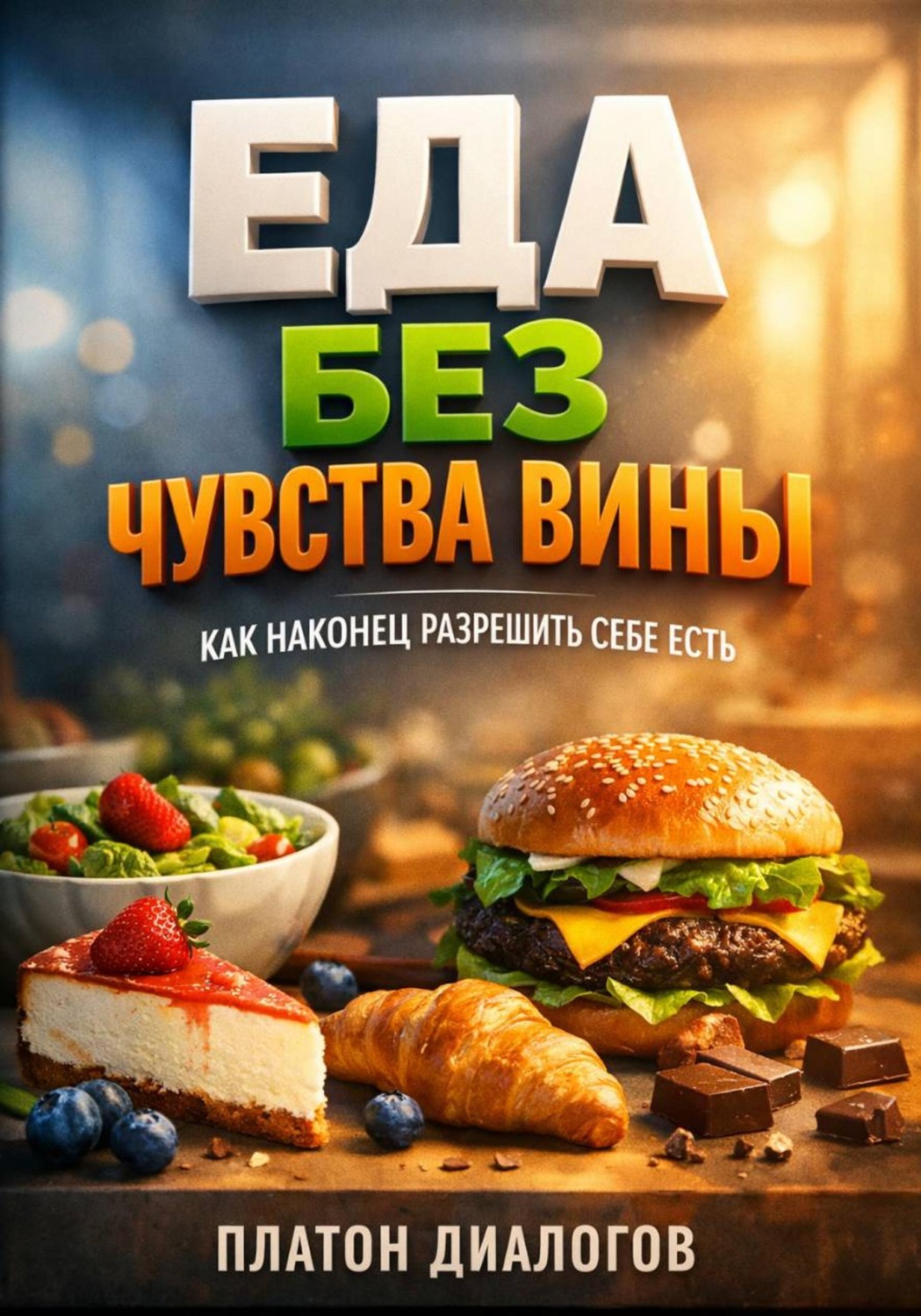 Обложка книги «Еда без чувства вины: как наконец разрешить себе есть»