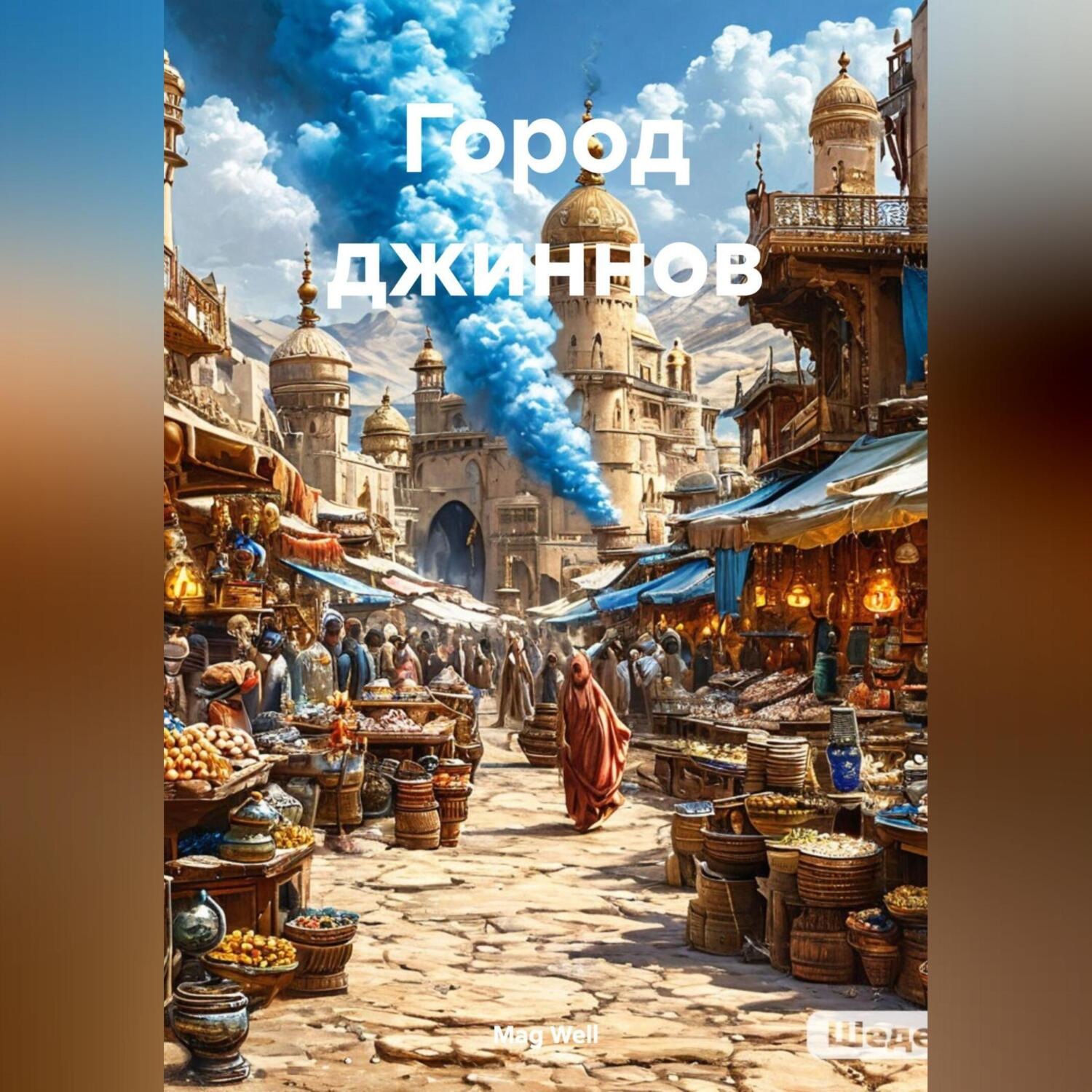 Обложка книги «Город джиннов»