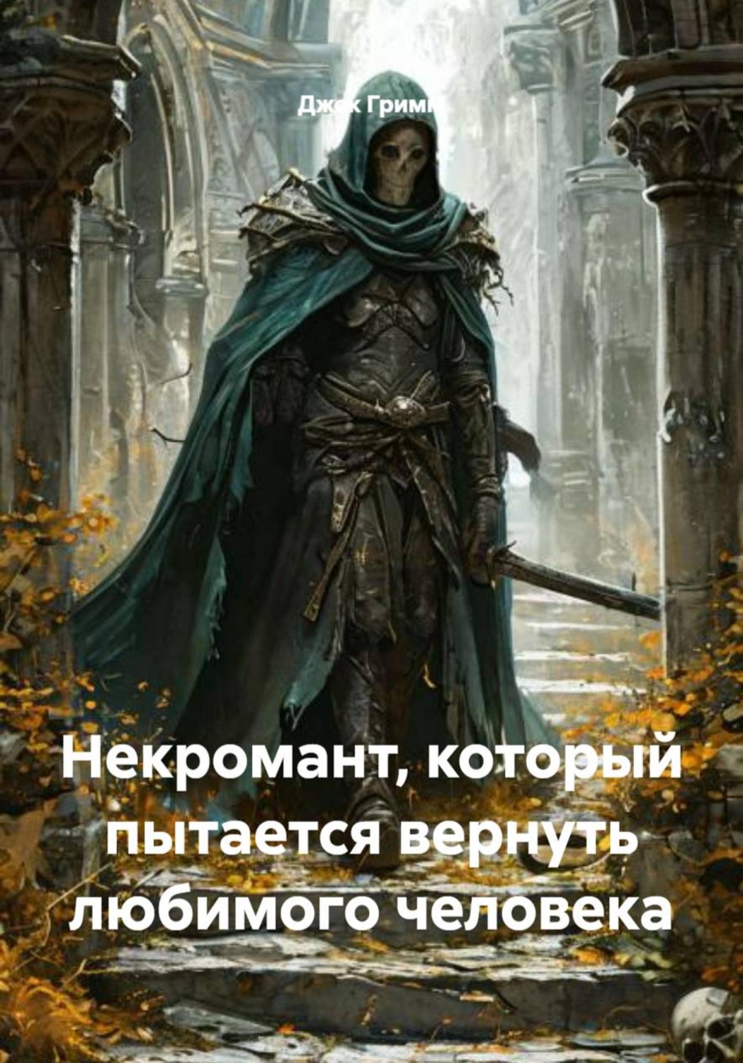 Обложка книги «Некромант, который пытается вернуть любимого человека»