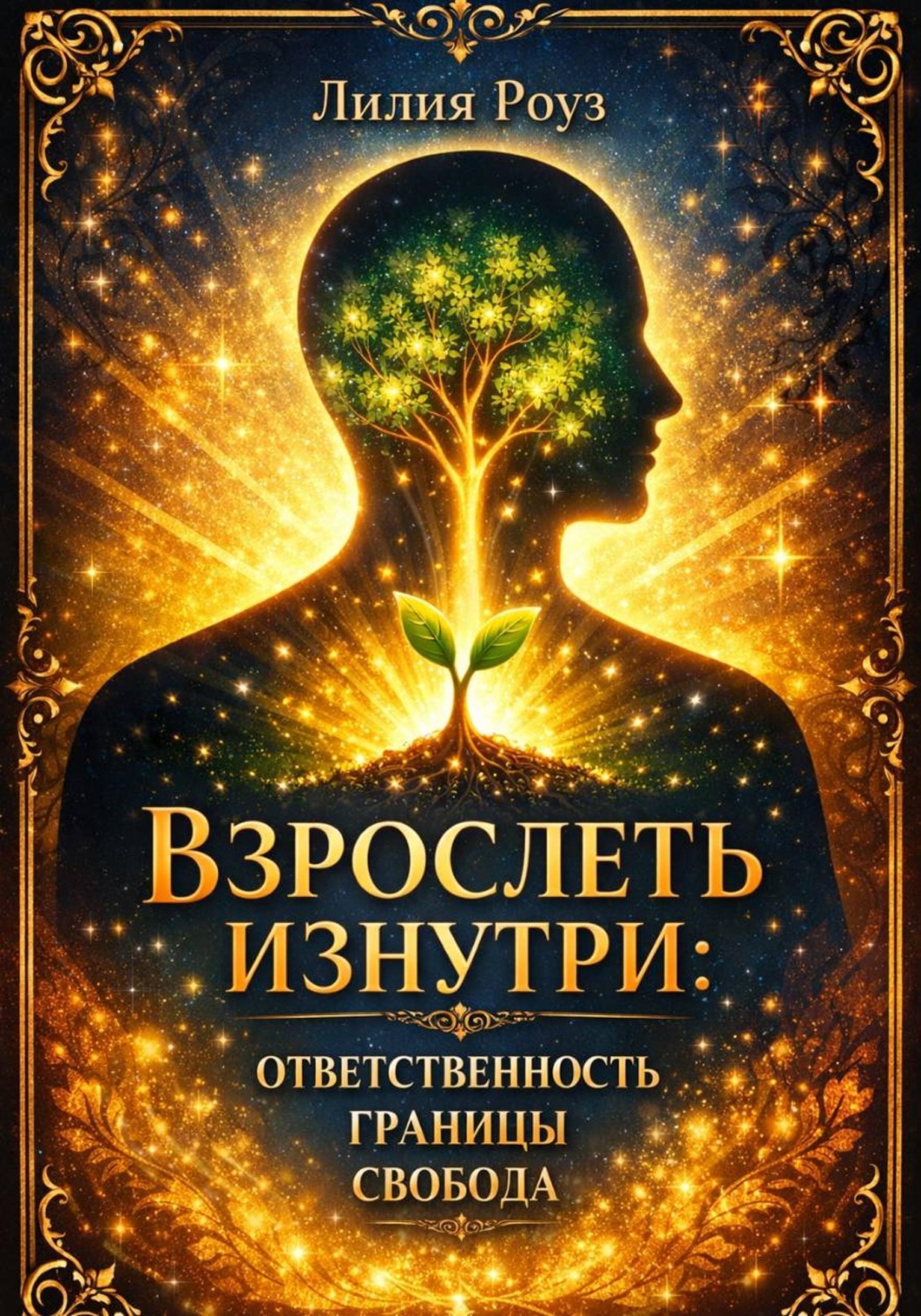 Обложка книги «Взрослеть внутри: ответственность, границы, свобода»