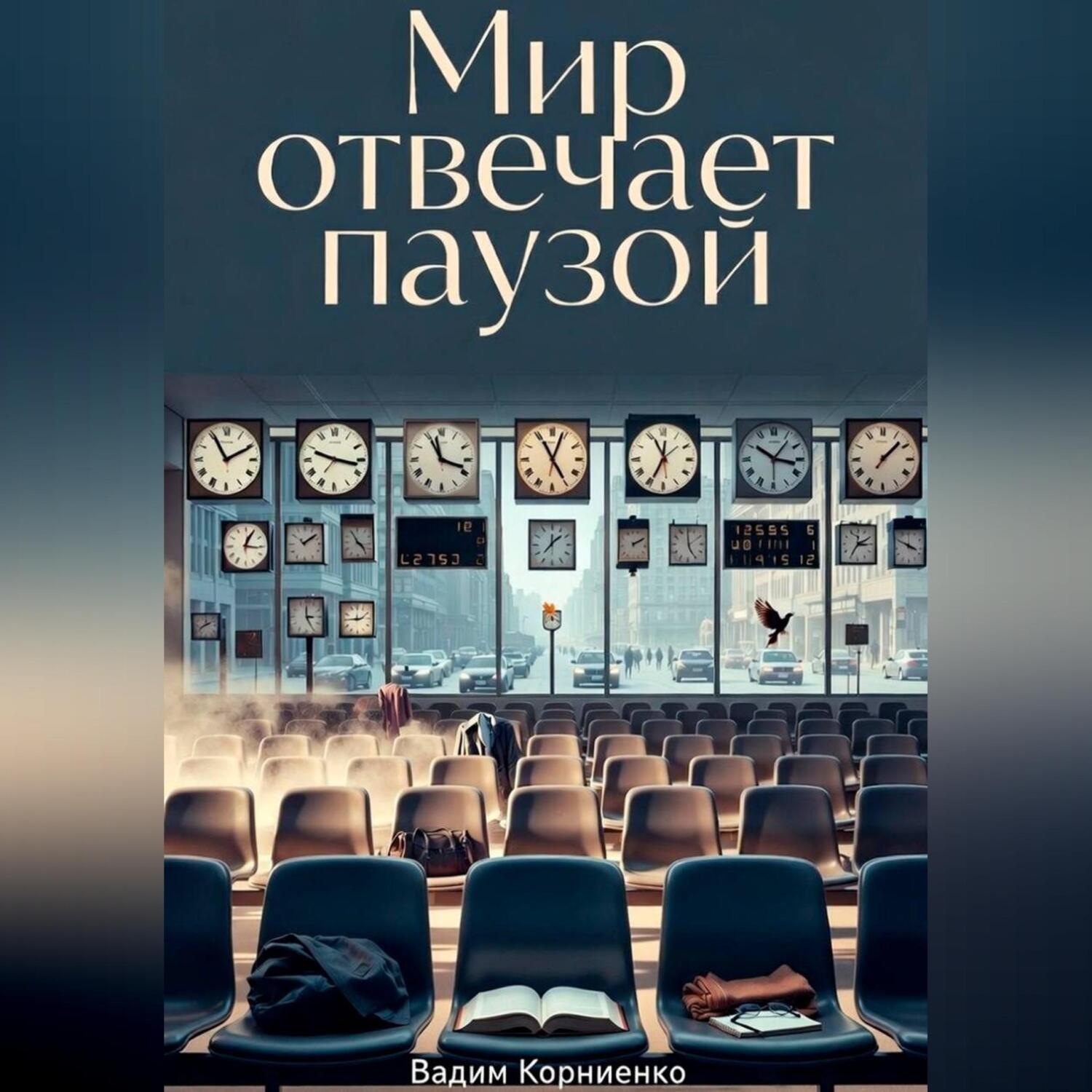 Обложка книги «Мир отвечает паузой»