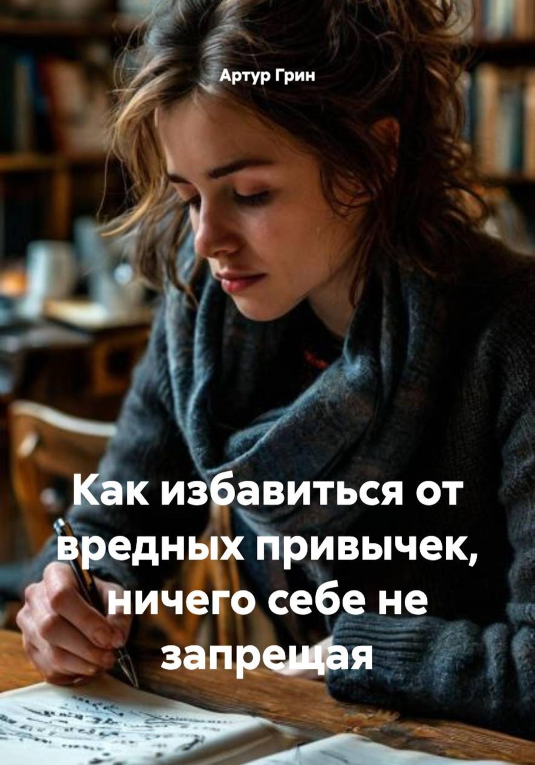 Обложка книги «Как избавиться от вредных привычек, ничего себе не запрещая»