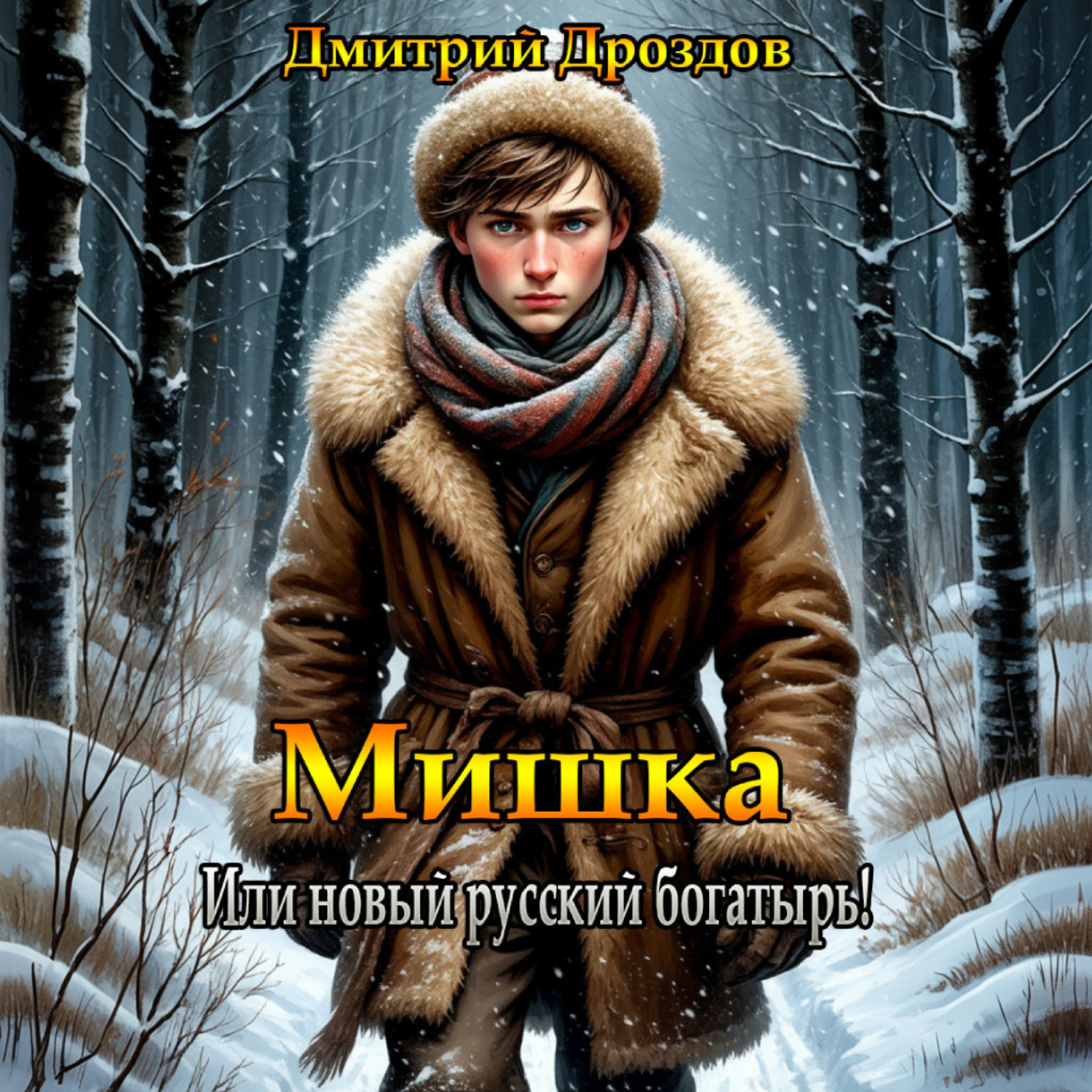 Обложка книги «Мишка. Или новый русский богатырь!»