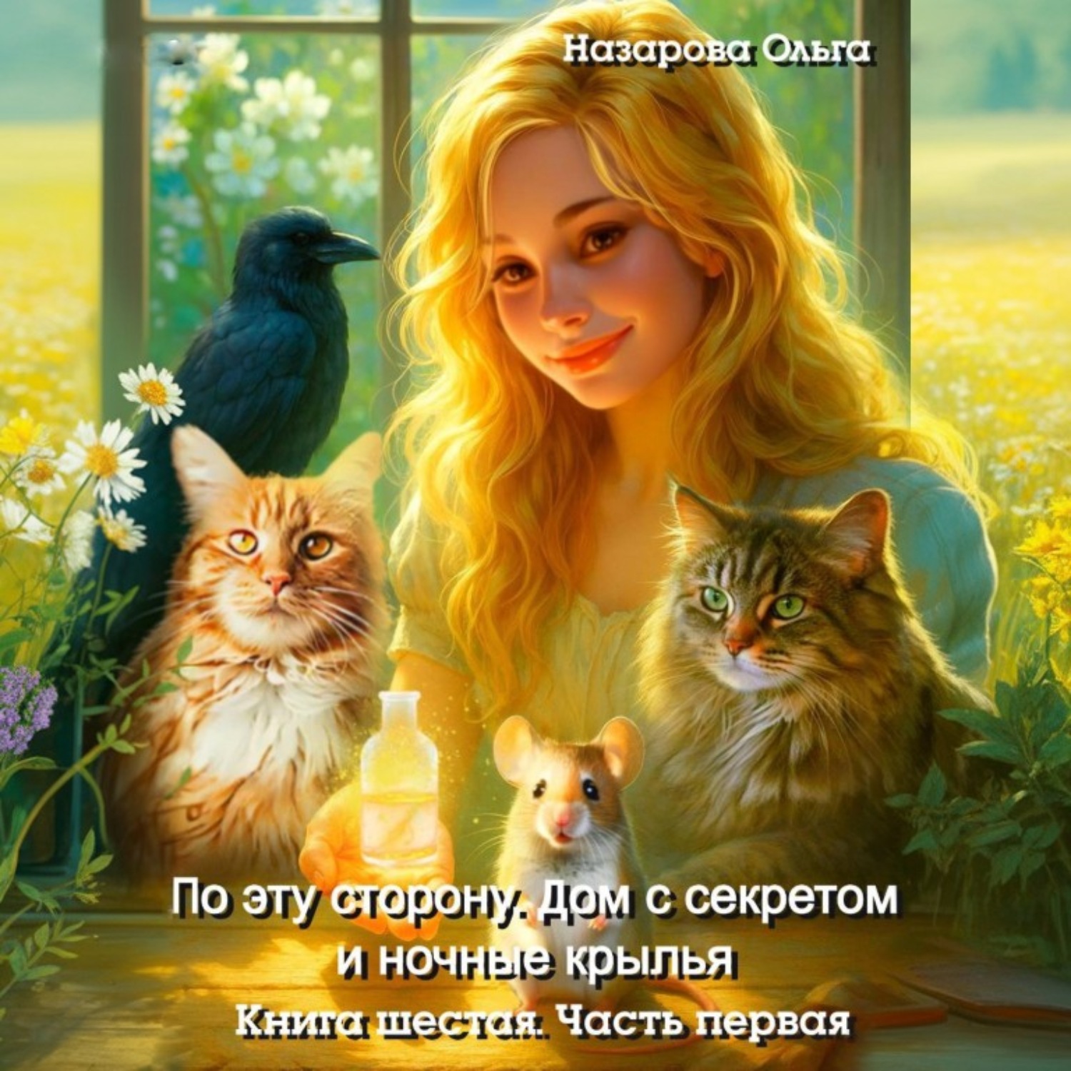 Обложка книги «По эту сторону. Дом с секретом и ночные крылья. Часть первая»