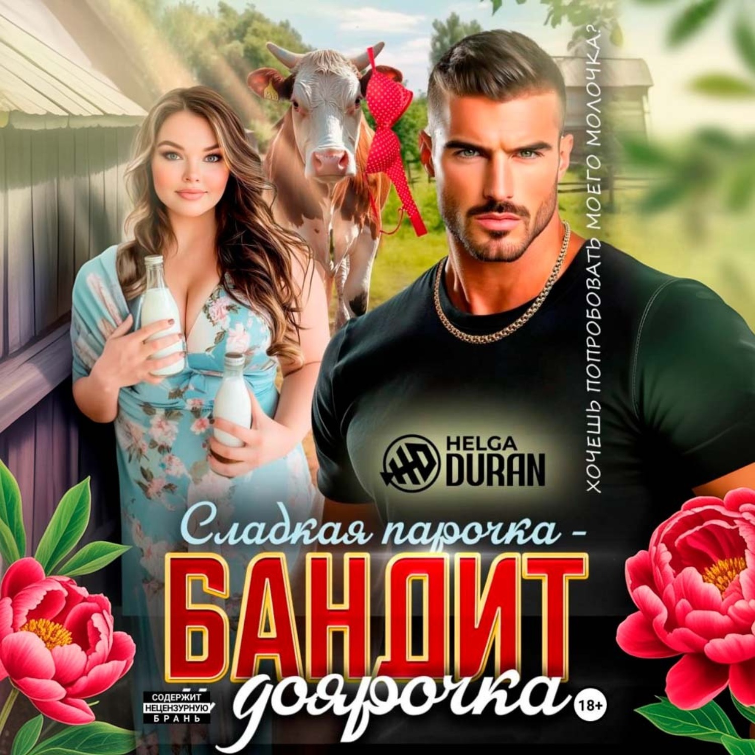 Обложка книги «Сладкая парочка – бандит и доярочка»
