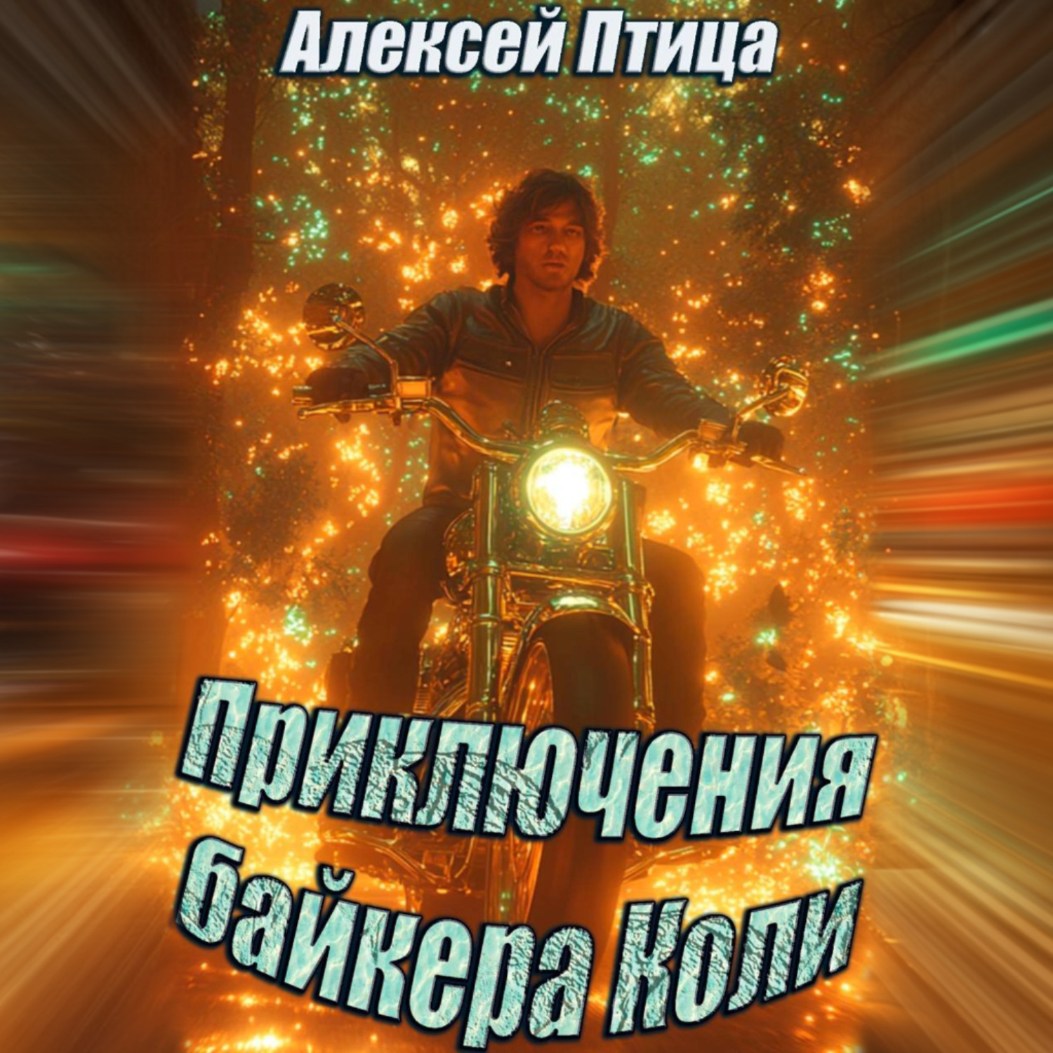 Обложка книги «Приключения байкера Коли»