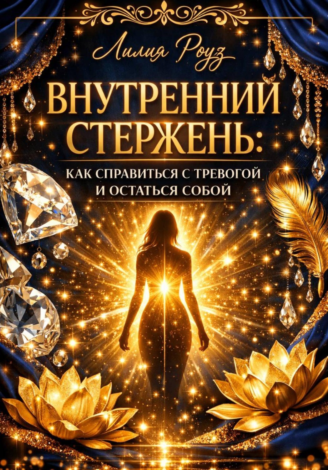 Обложка книги «Внутренний стержень: как справляться с тревогой и оставаться собой»