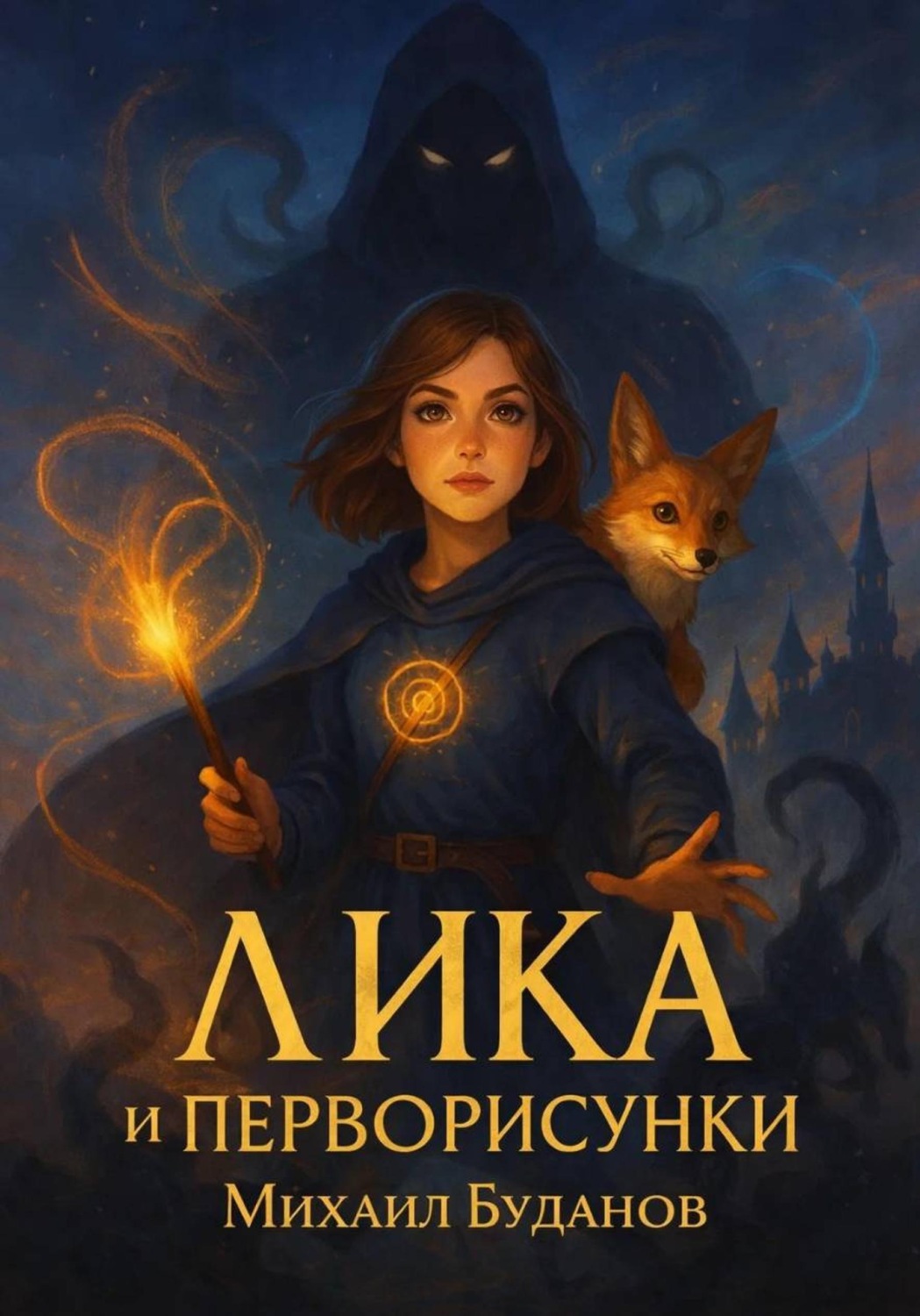 Обложка книги «Лика и Перворисунки»
