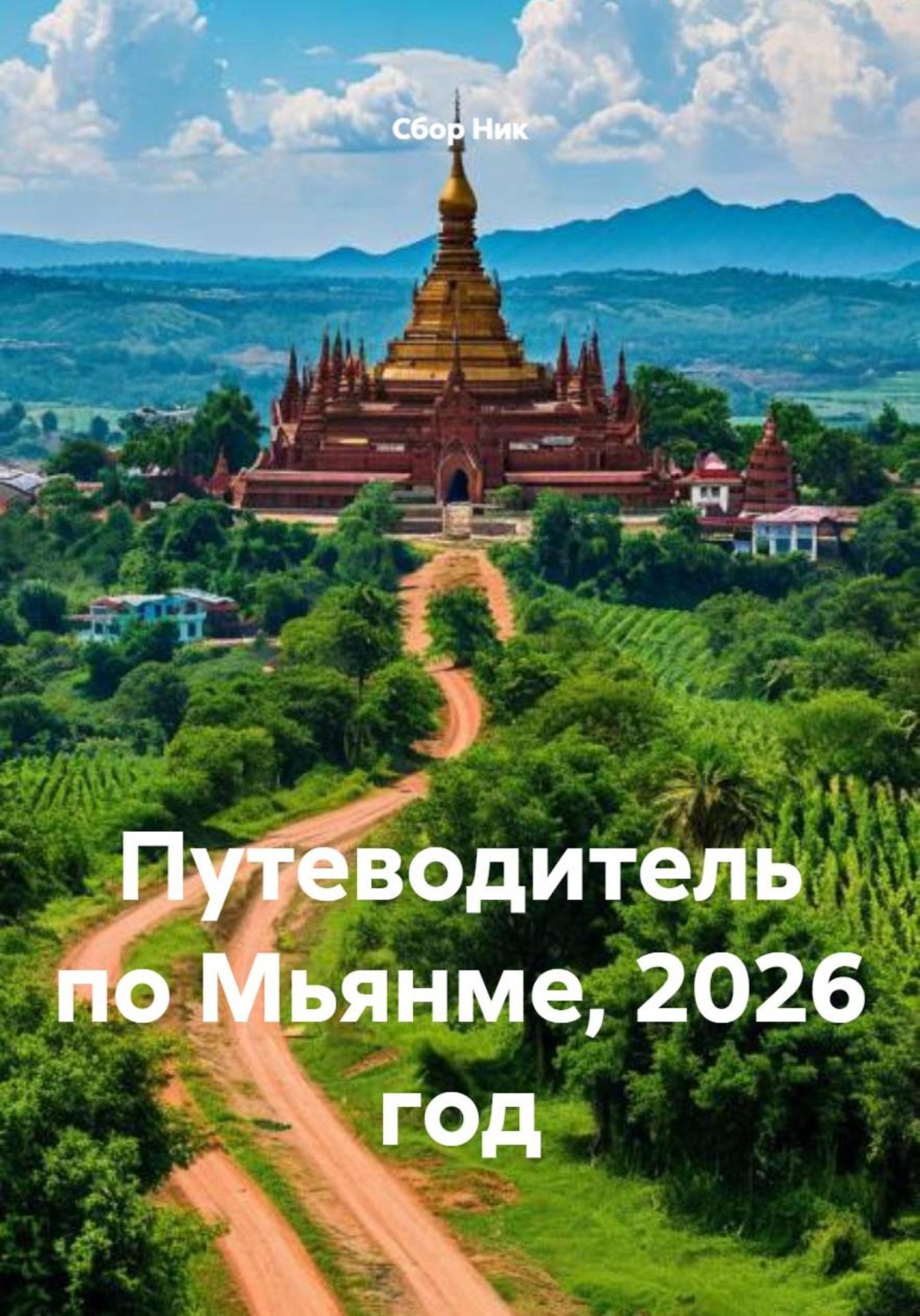 Обложка книги «Путеводитель по Мьянме, 2026 год»
