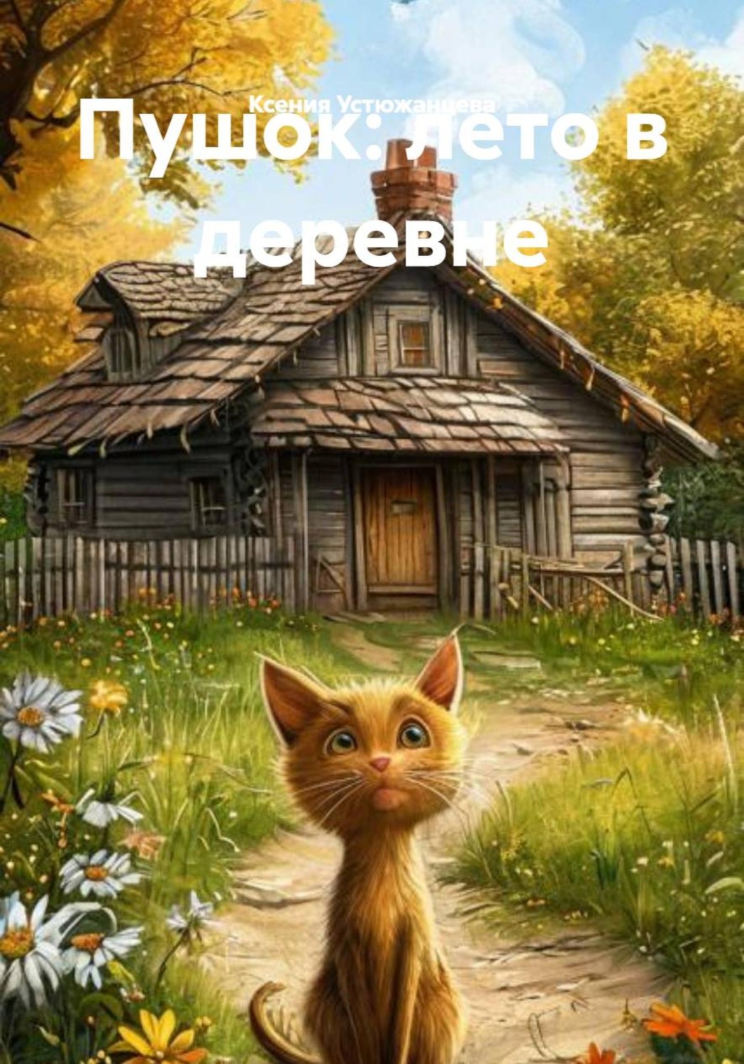 Обложка книги «Пушок: лето в деревне»