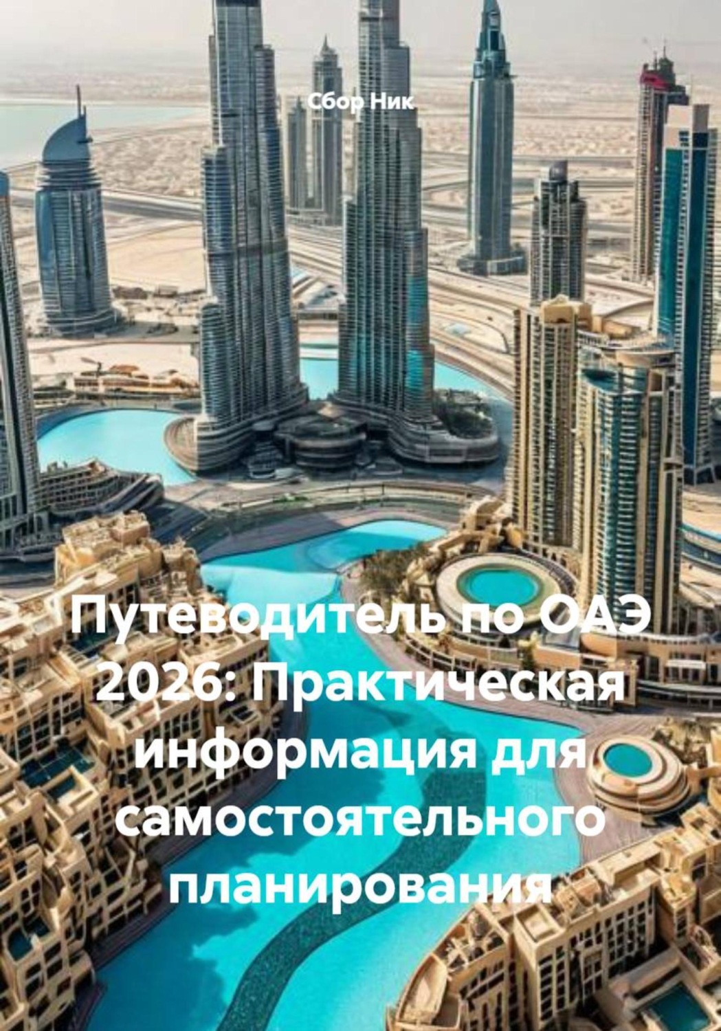 Обложка книги «Путеводитель по ОАЭ 2026: Практическая информация для самостоятельного планирования»