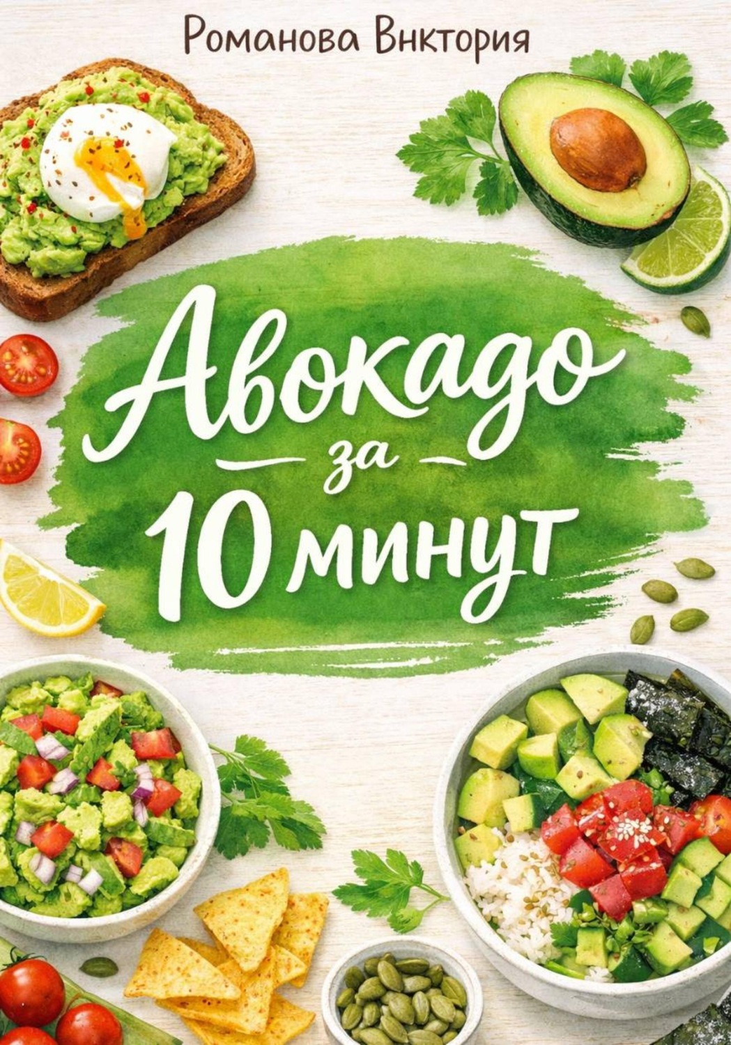 Обложка книги «Авокадо за 10 минут»