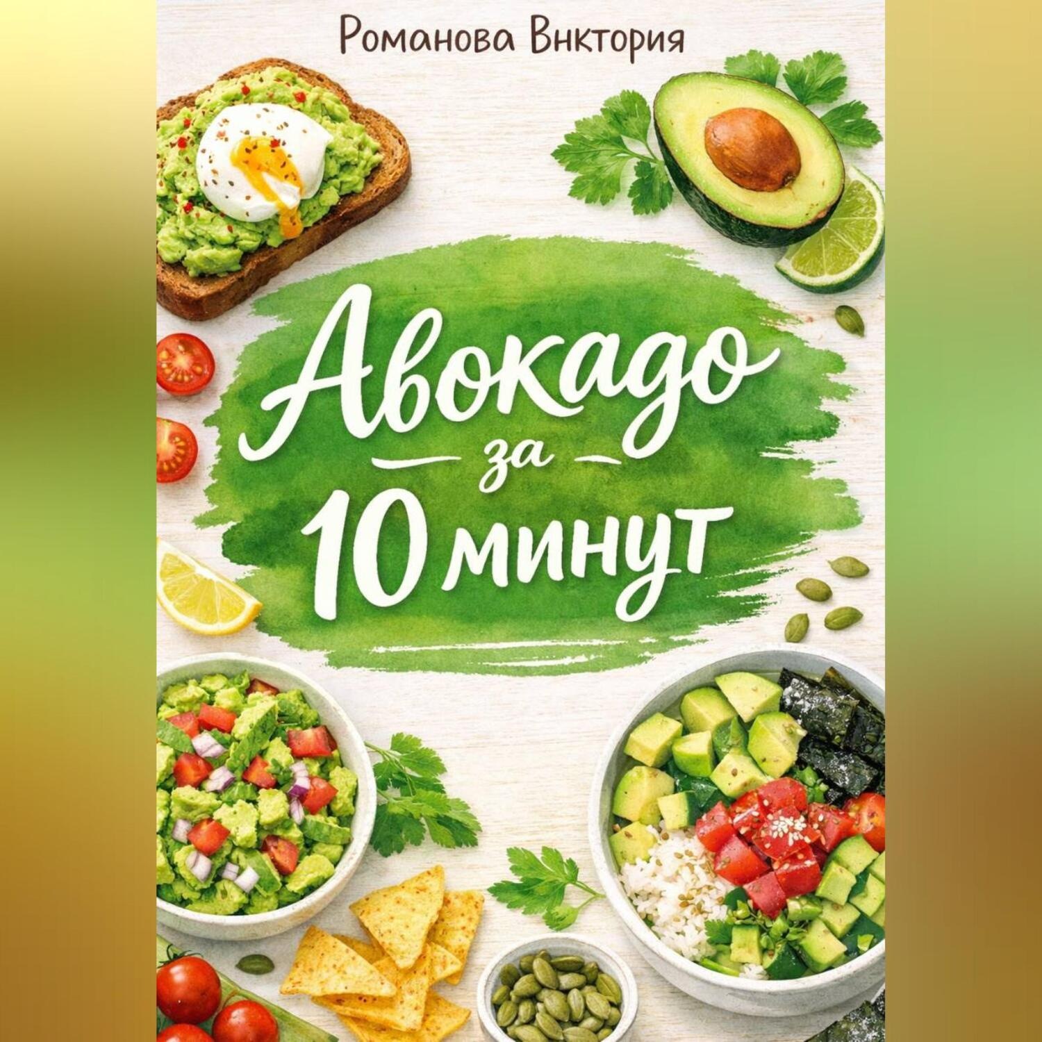 Обложка книги «Авокадо за 10 минут»