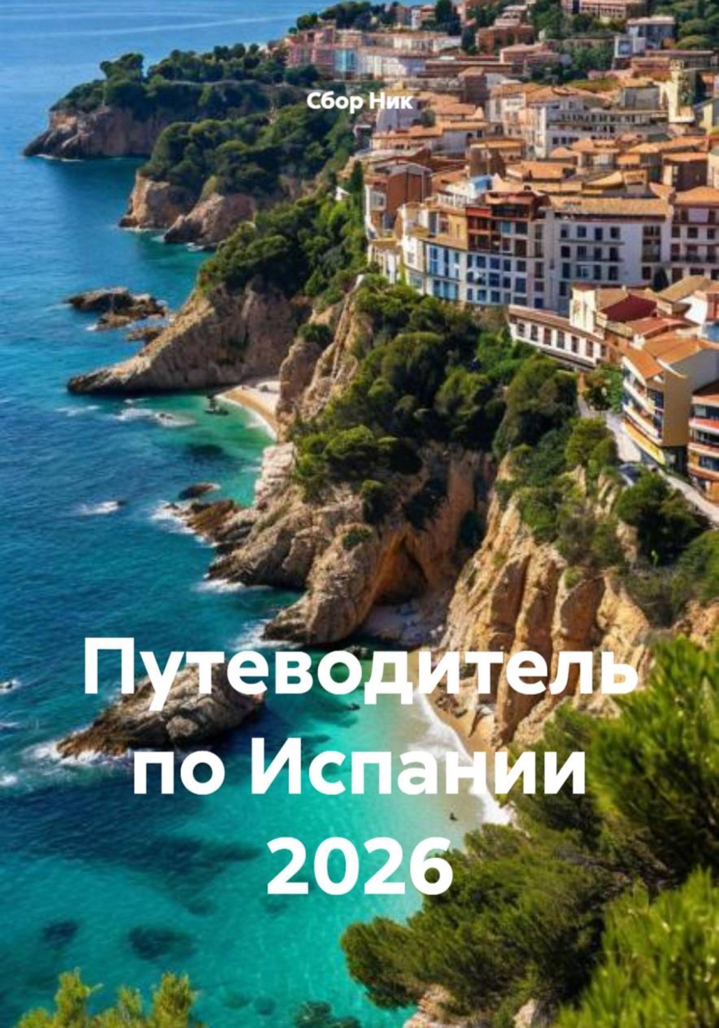 Обложка книги «Путеводитель по Испании 2026»