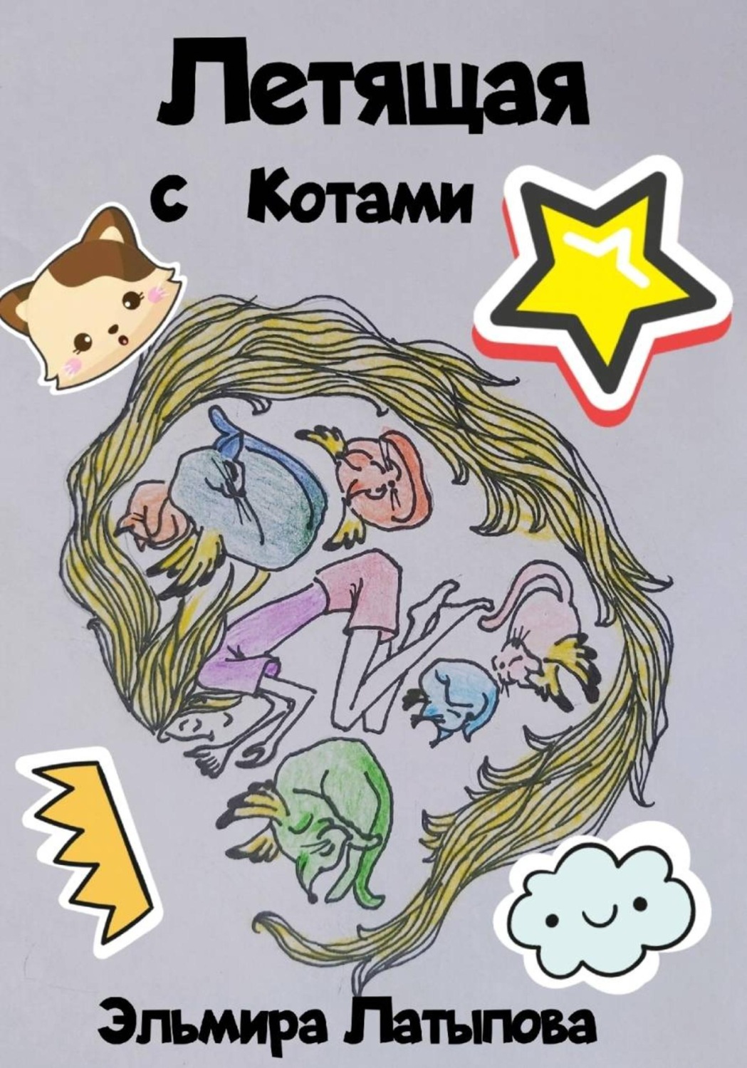 Обложка книги «Летящая с котами»