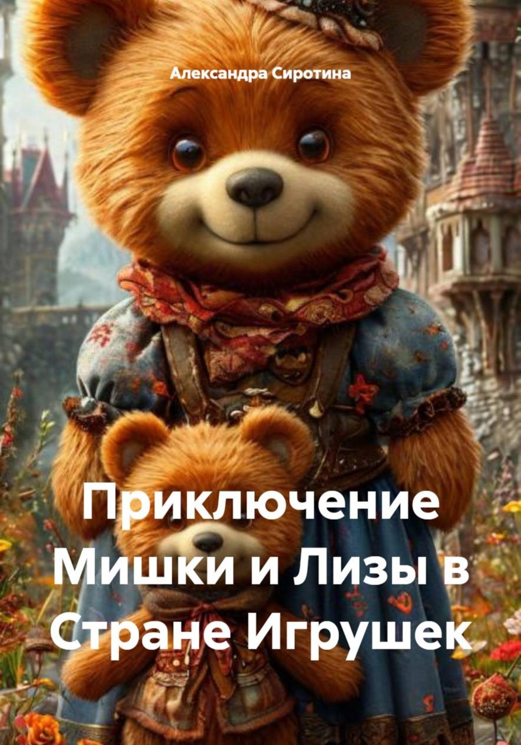 Обложка книги «Приключение Мишки и Лизы в Стране Игрушек»
