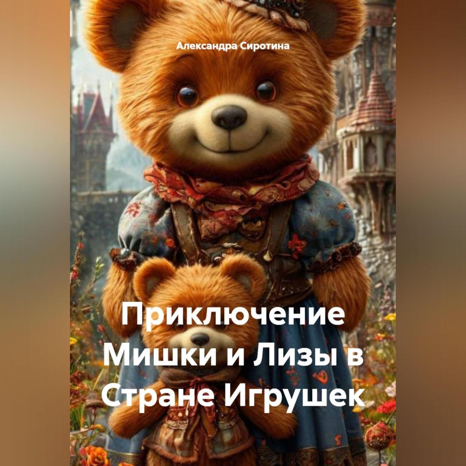 Обложка книги «Приключение Мишки и Лизы в Стране Игрушек»