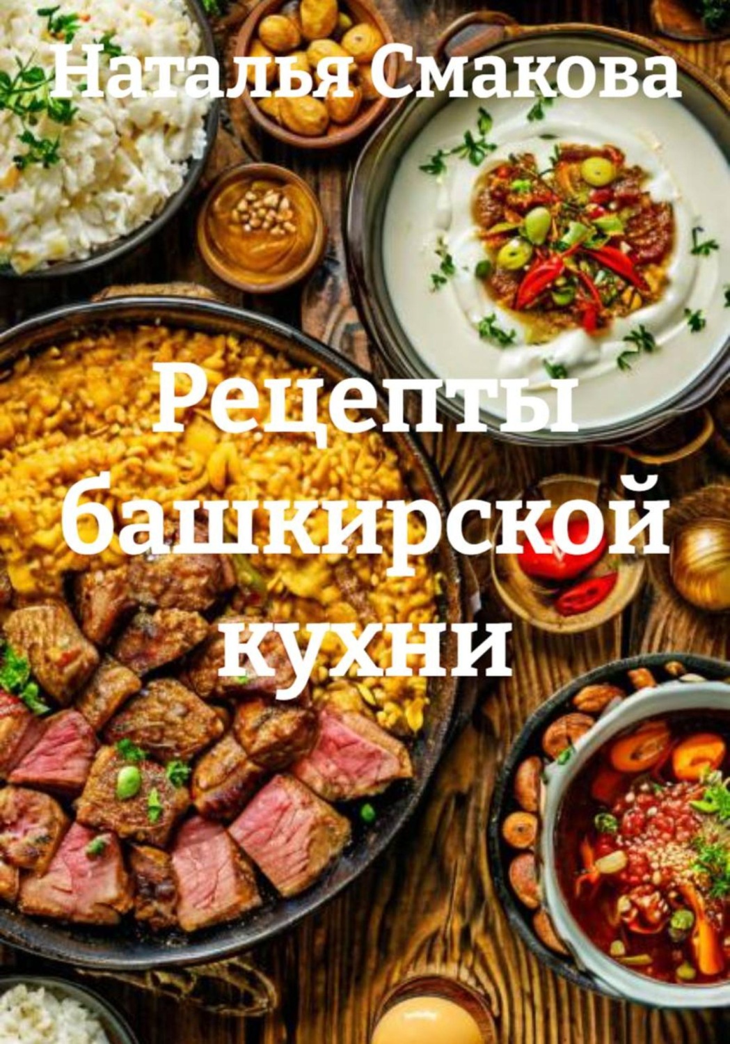Обложка книги «Рецепты башкирской кухни»