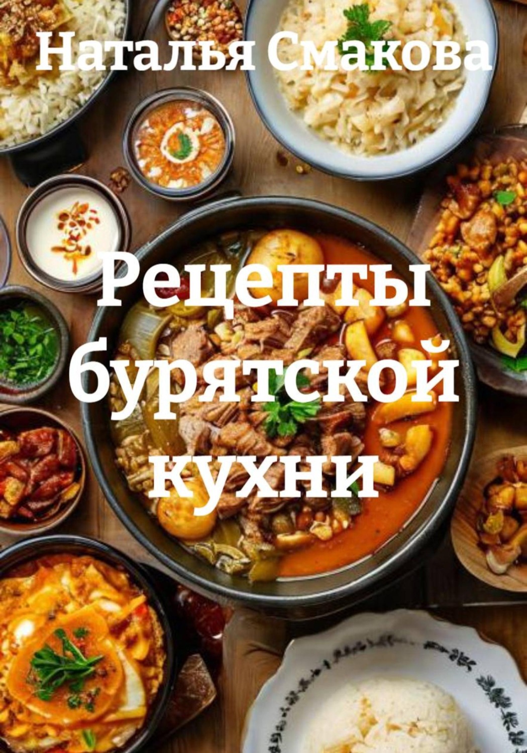 Обложка книги «Рецепты бурятской кухни»