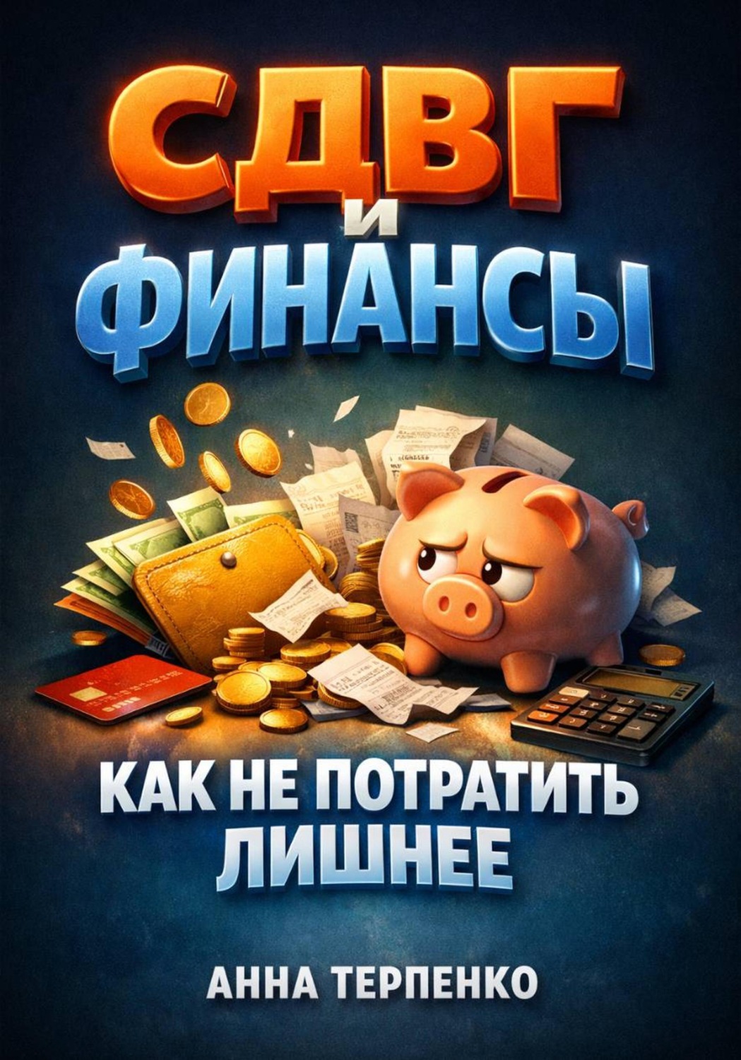 Обложка книги «СДВГ и финансы как не потратить лишнее»