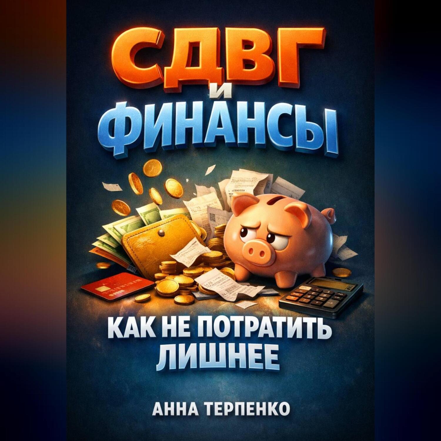 Обложка книги «СДВГ и финансы как не потратить лишнее»