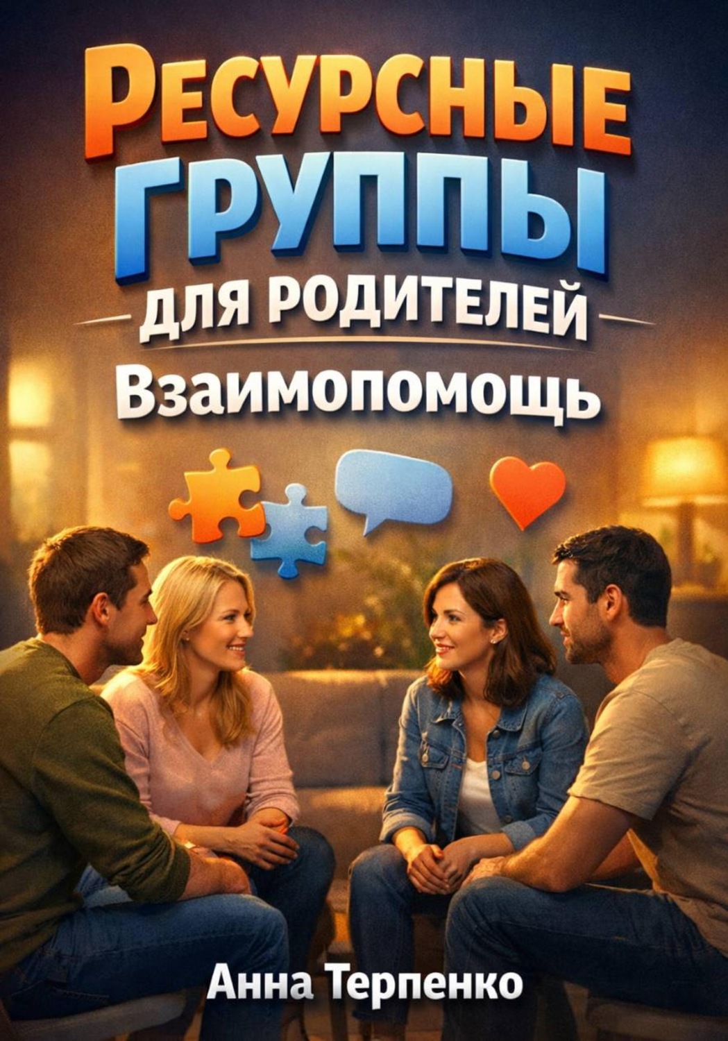 Обложка книги «Ресурсные группы для родителей взаимопомощь»