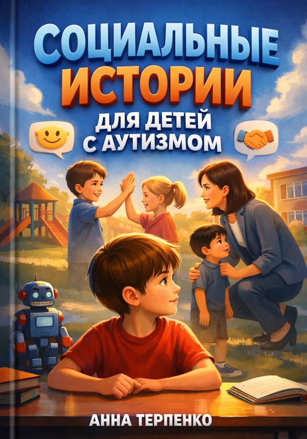 Обложка книги «Социальные истории для детей с аутизмом»