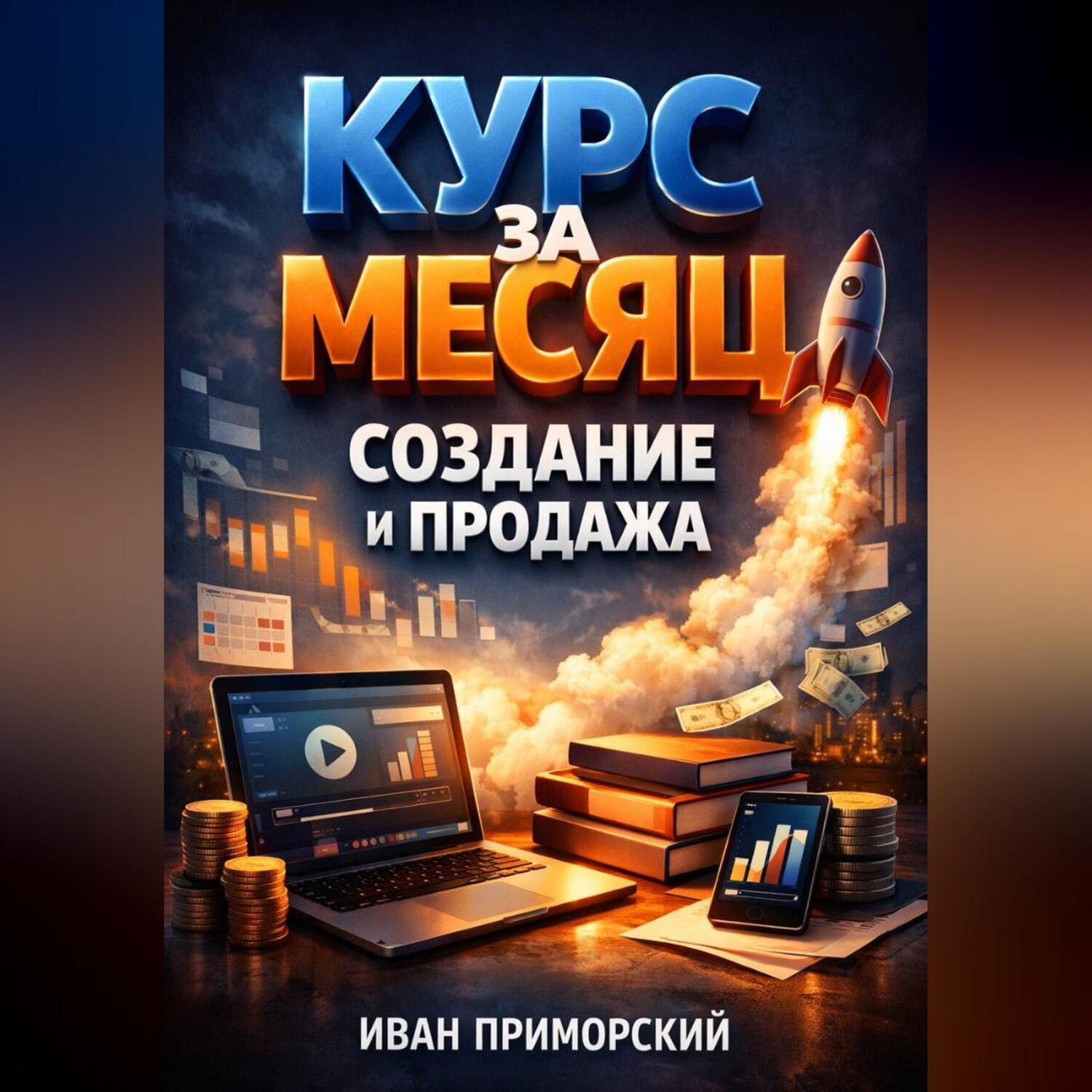 Обложка книги «Курс за месяц Создание и продажа»