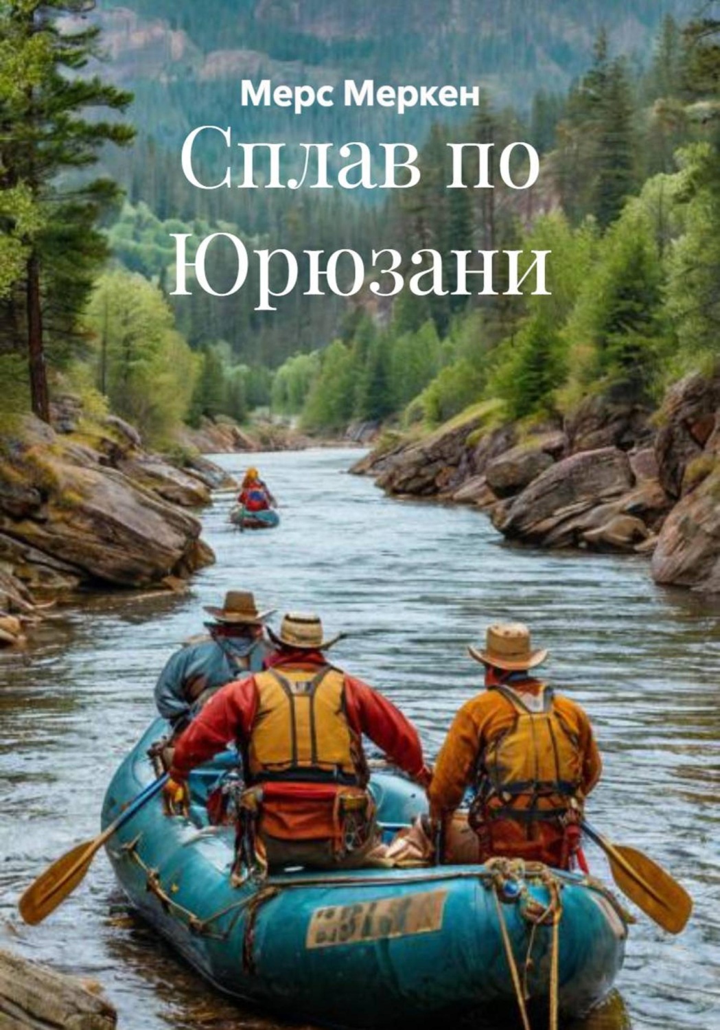 Обложка книги «Сплав по Юрюзани»