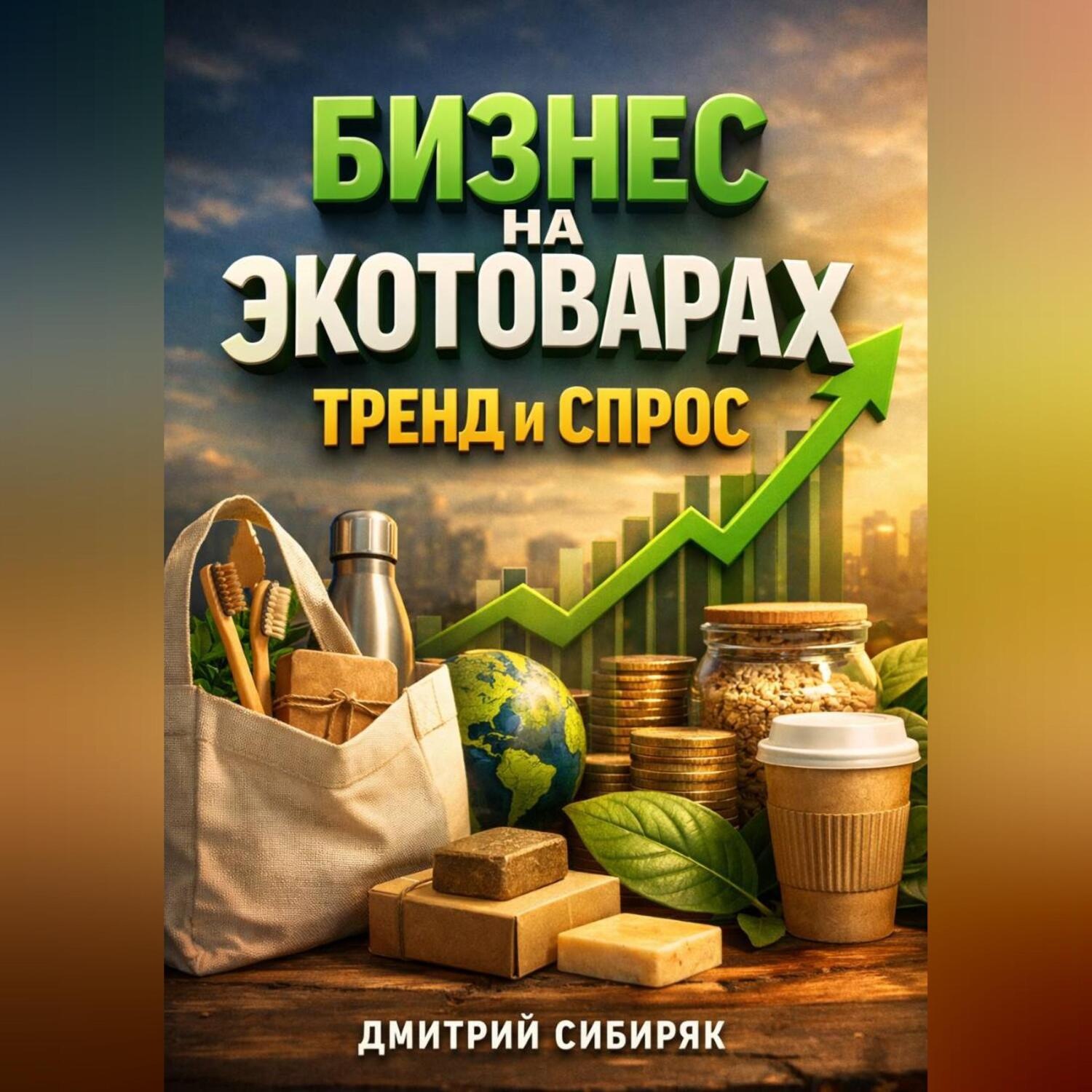 Обложка книги «Бизнес на экотоварах Тренд и спрос»